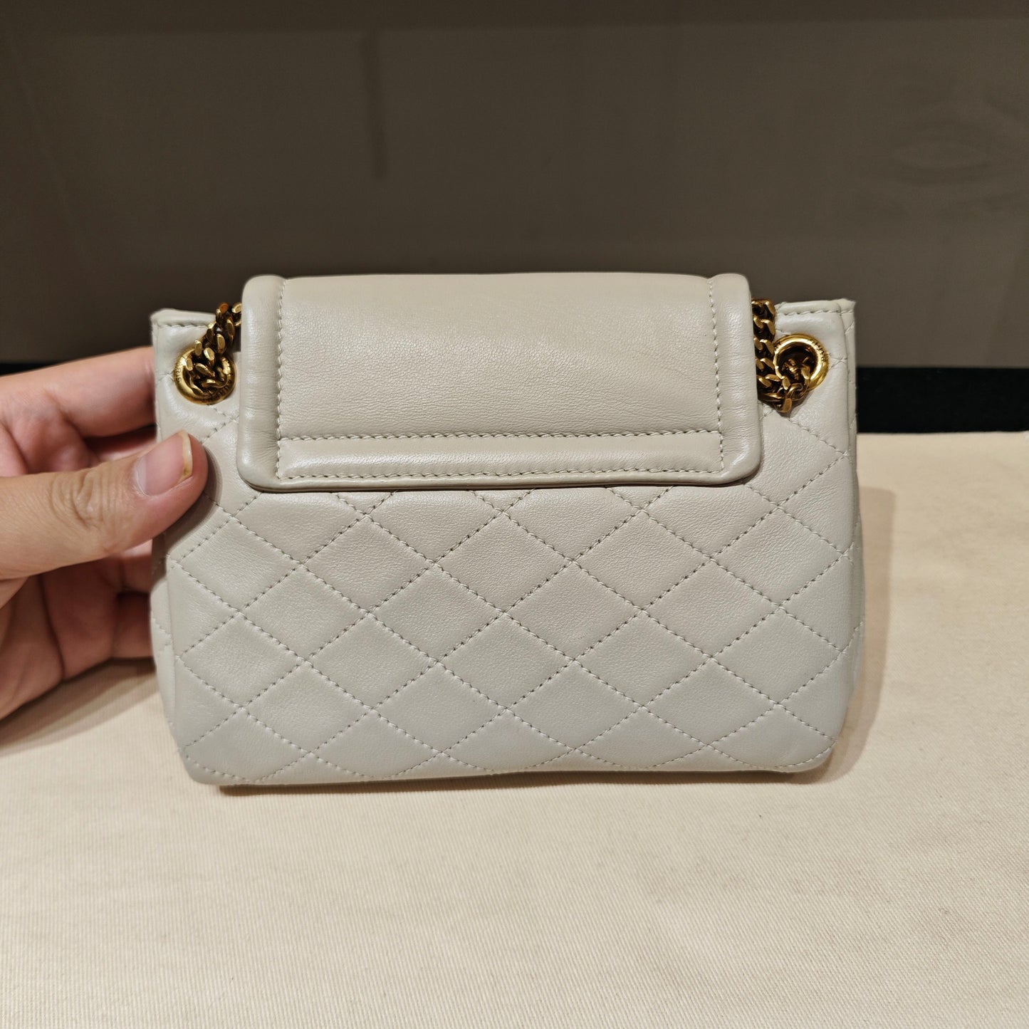 Saint Laurent - Lolita - Leather - White - (mini)