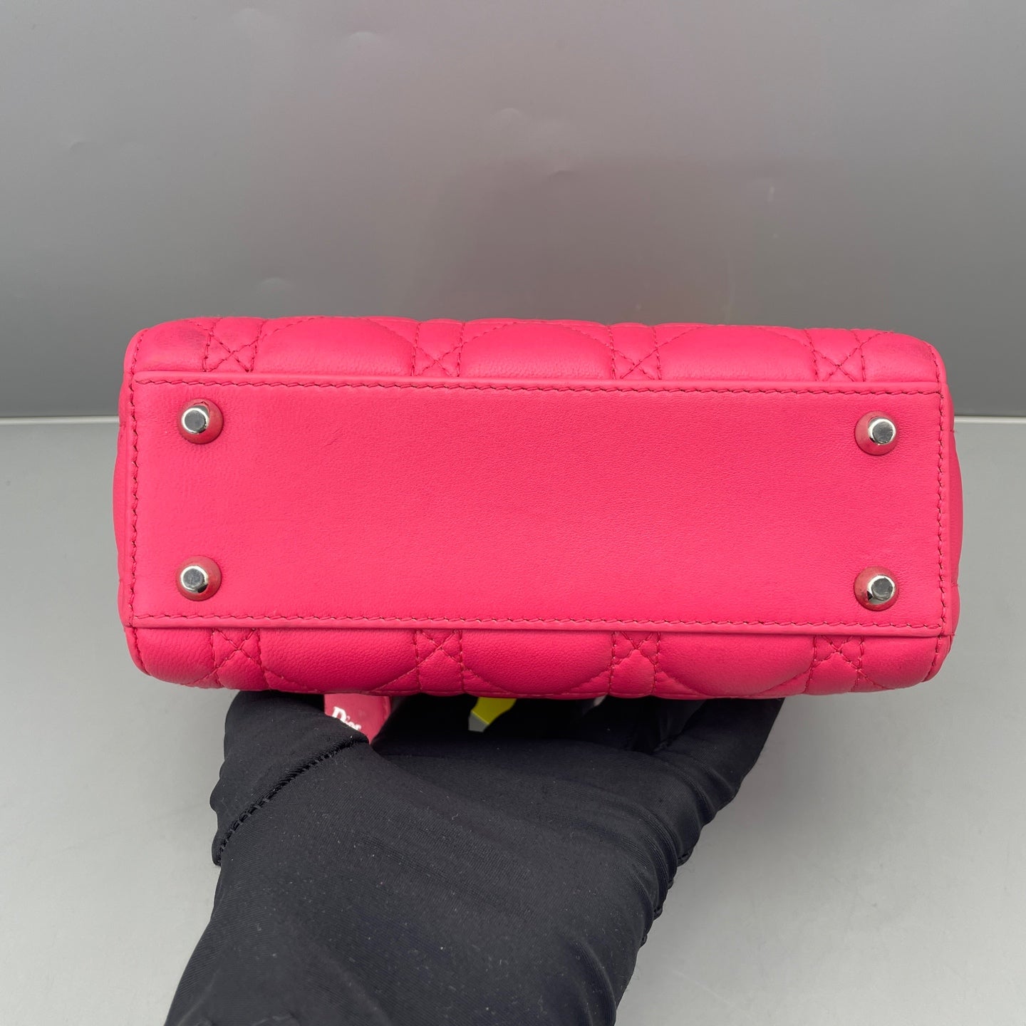Dior - Lady Dior Mini - Lambskin leather - Rose Pink - (mini)