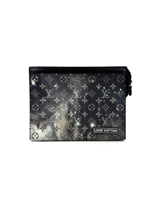 Louis Vuitton - Limited Edition Starry Sky Pouch - Coated canvas with cowhide leather trim - Multicolour - (Large)
