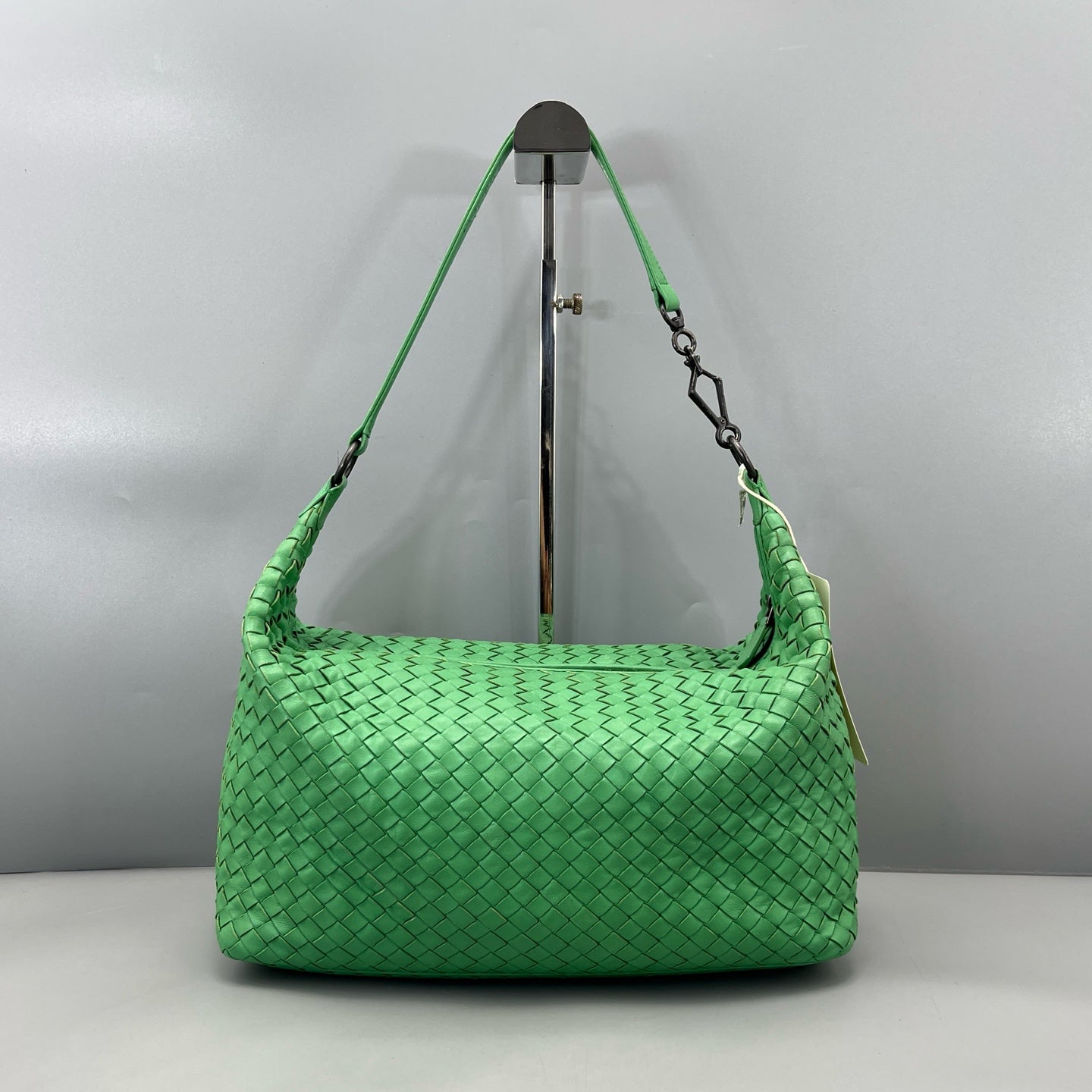 Bottega Veneta - Intrecciato Lunchbox Bag - Lambskin leather - Green - (medium)