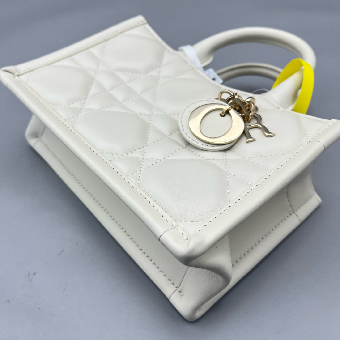 Dior - Lady Dior Mini - Leather - White - (mini)