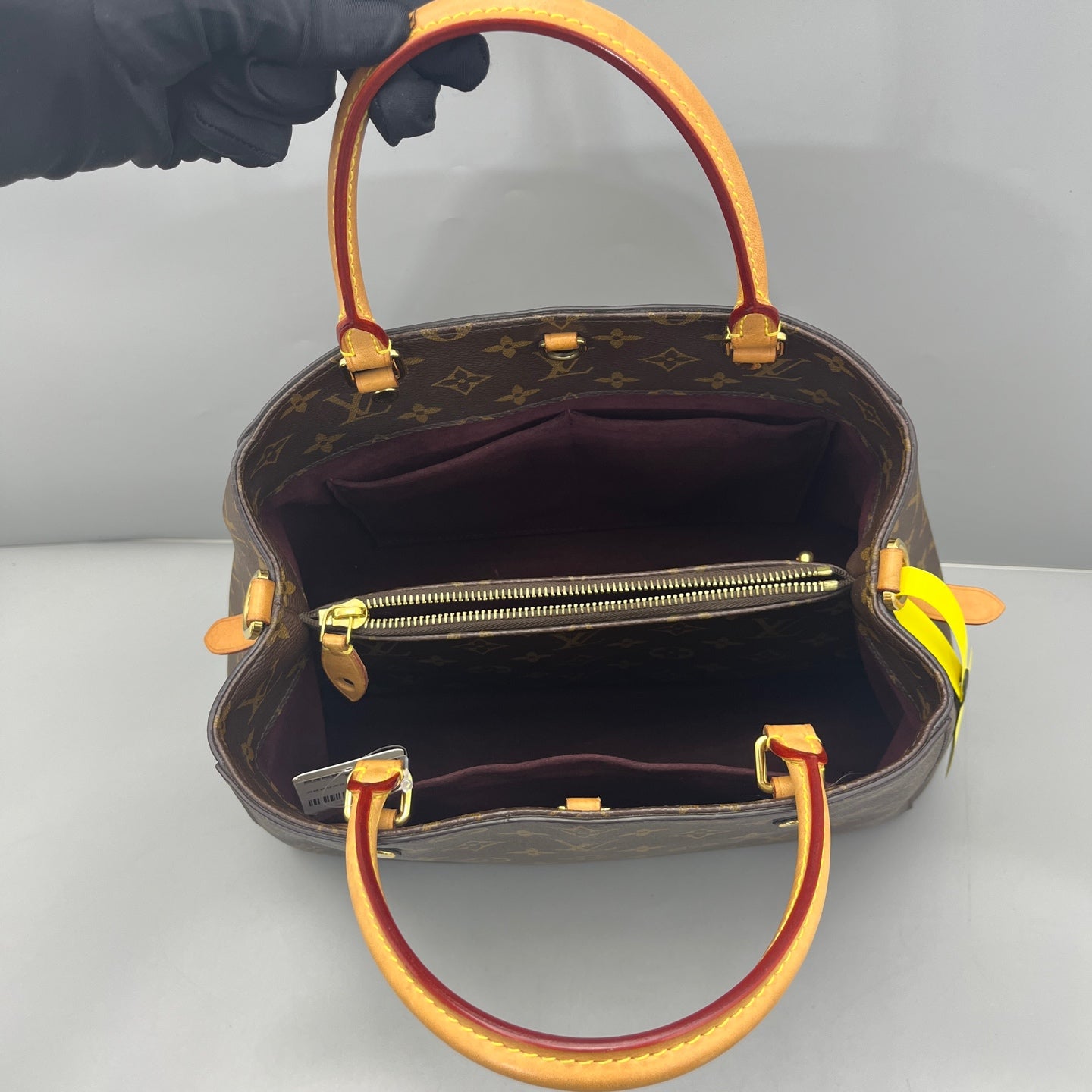 Louis Vuitton - Montaigne GM - Monogram coated canvas with Vachetta leather trim - Brown - (Large)