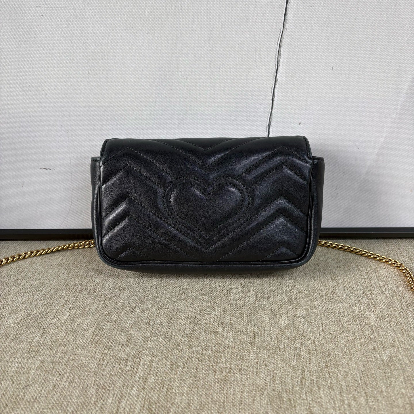 Gucci - Mini Marmont - Leather - Black - (mini)