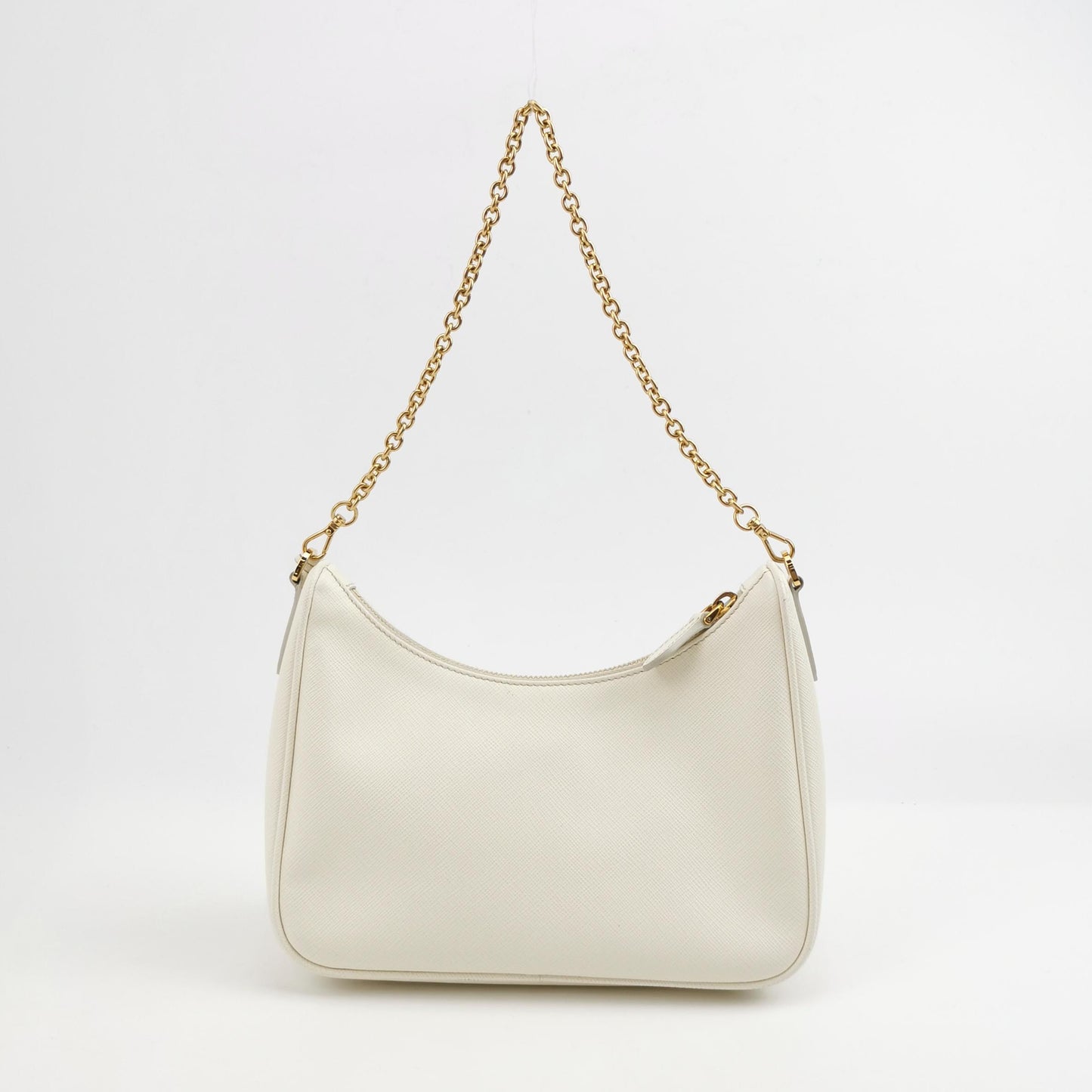 Prada - Re-Edition 2005 Saffiano Shoulder Bag - Saffiano leather - White - (mini)