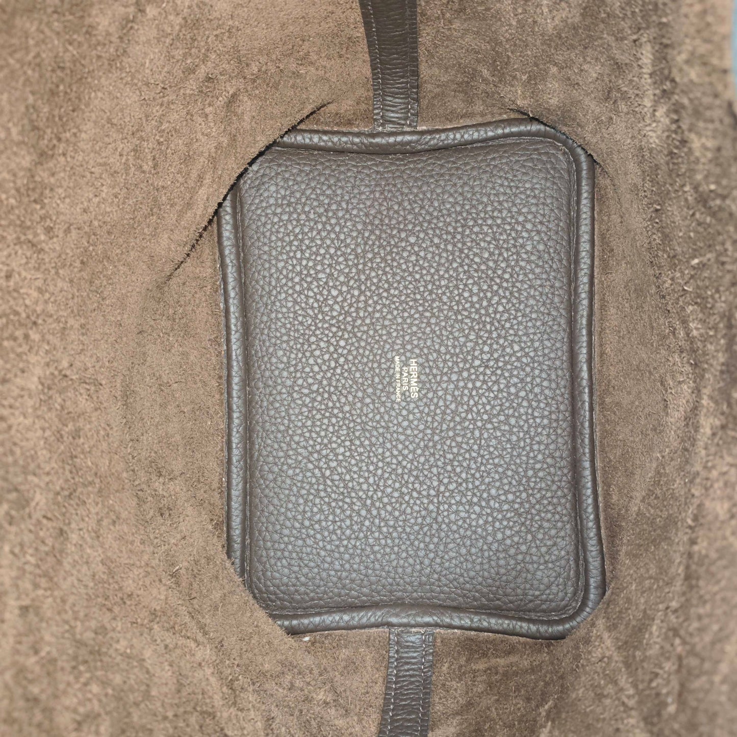 Hermès - Picotin 18 - Taurillon Clemence leather - Brown - (mini)