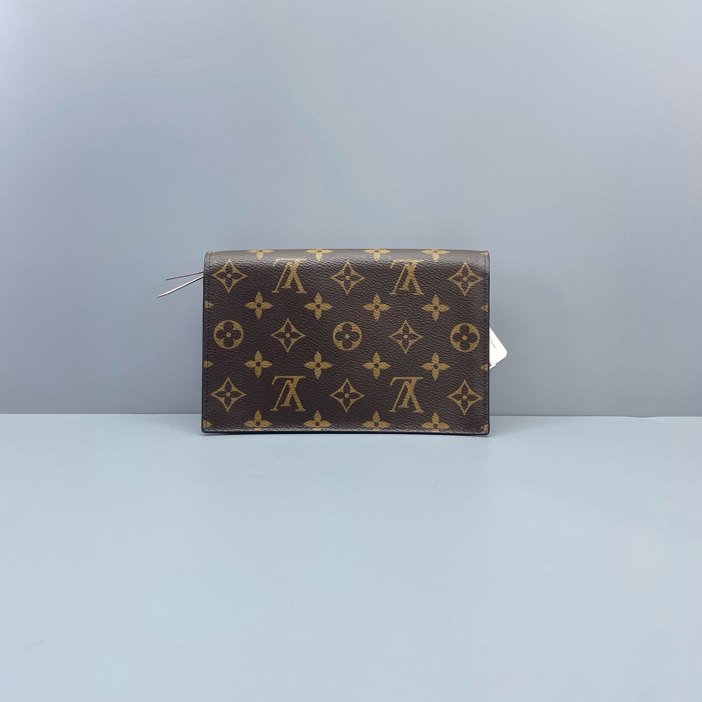 Louis Vuitton - Wallet on Chain (WOC) Monogram Bicolor Floral - Monogram coated canvas and calfskin leather - Multicolour (Brown and Pink) - (mini)