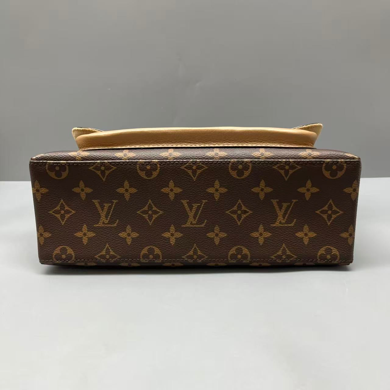 Louis Vuitton - Marignan - Monogram coated canvas and cowhide leather - Brown and Tan - (medium)