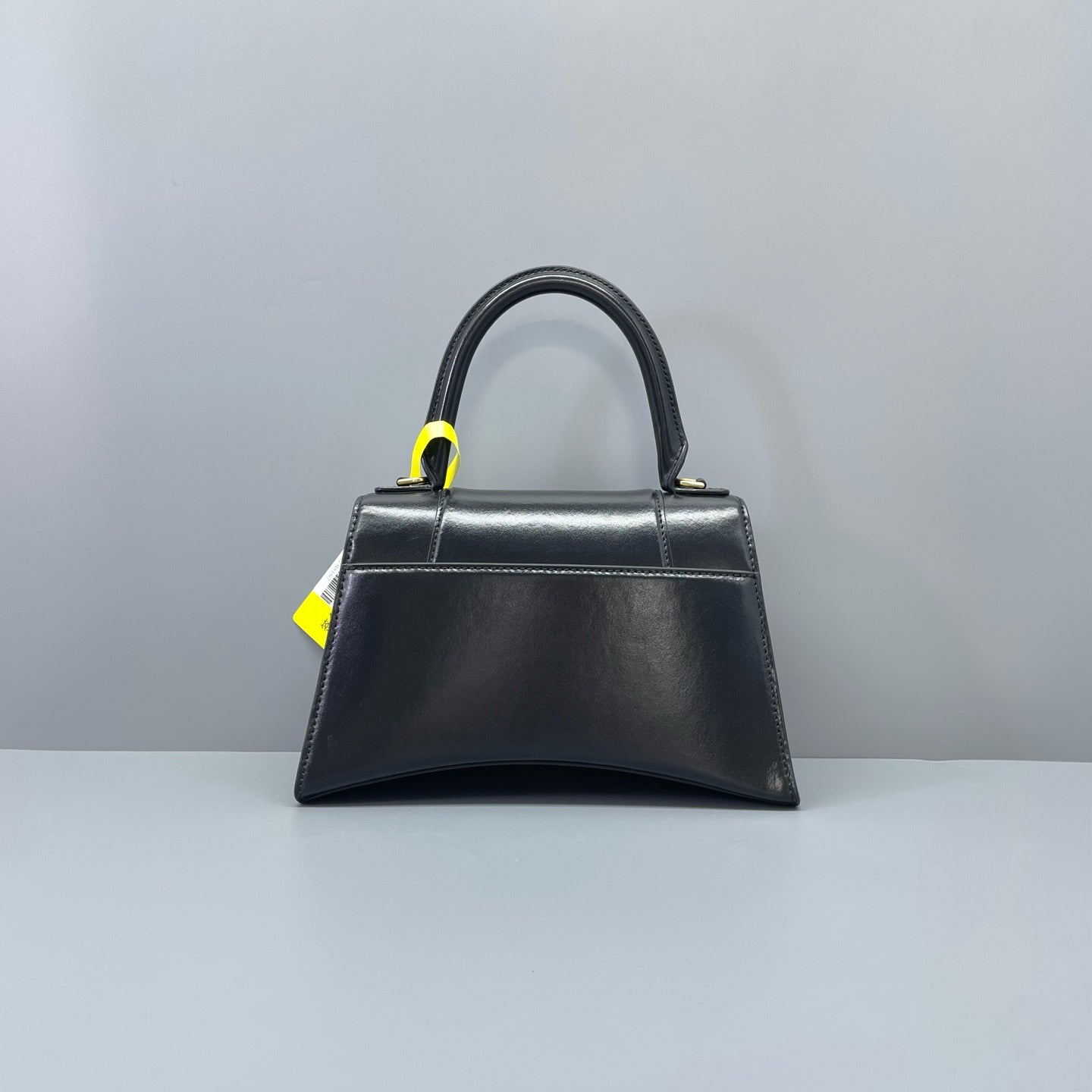 Balenciaga - Hourglass Top Handle Bag - Leather - Black - (Small)