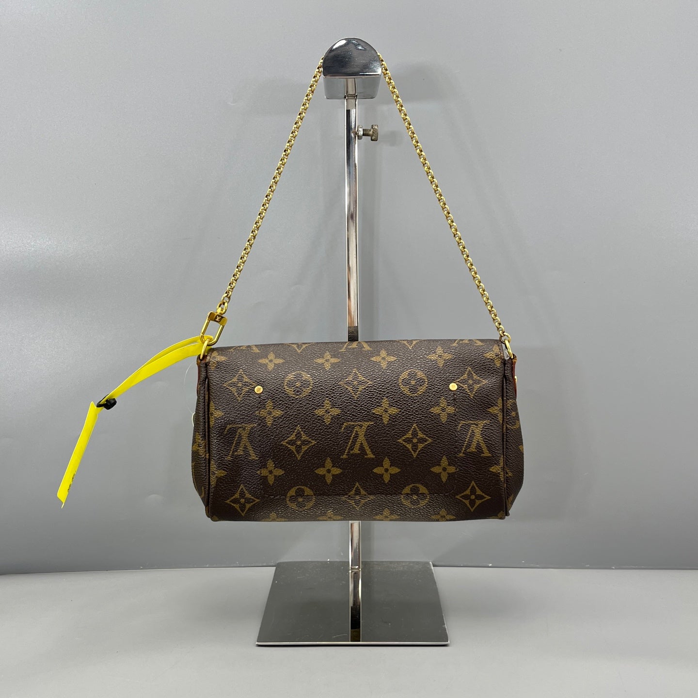 Louis Vuitton - Pochette Felicie - Monogram coated canvas with leather trim - Brown - (small)