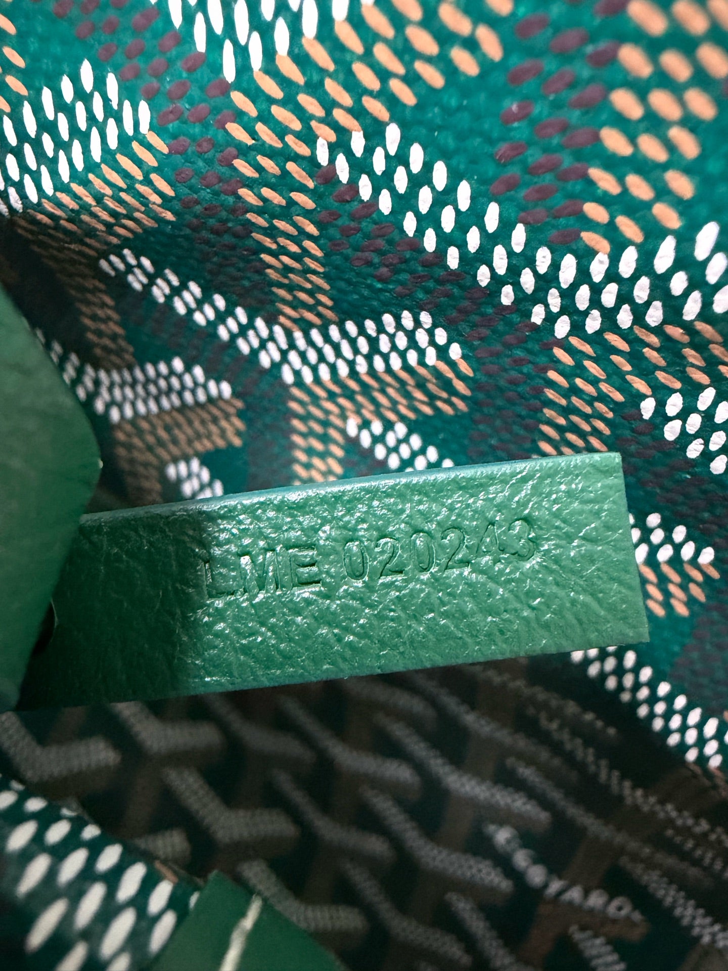Goyard - Hobo - Goyardine canvas with leather trim - Green - (large)