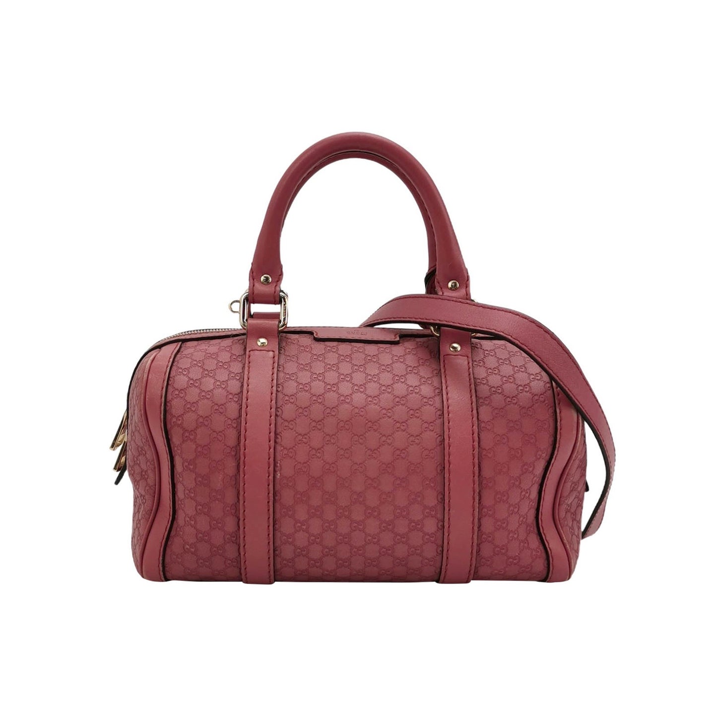 Gucci - Microguccissima Boston Bag - Leather - Purple - (small)