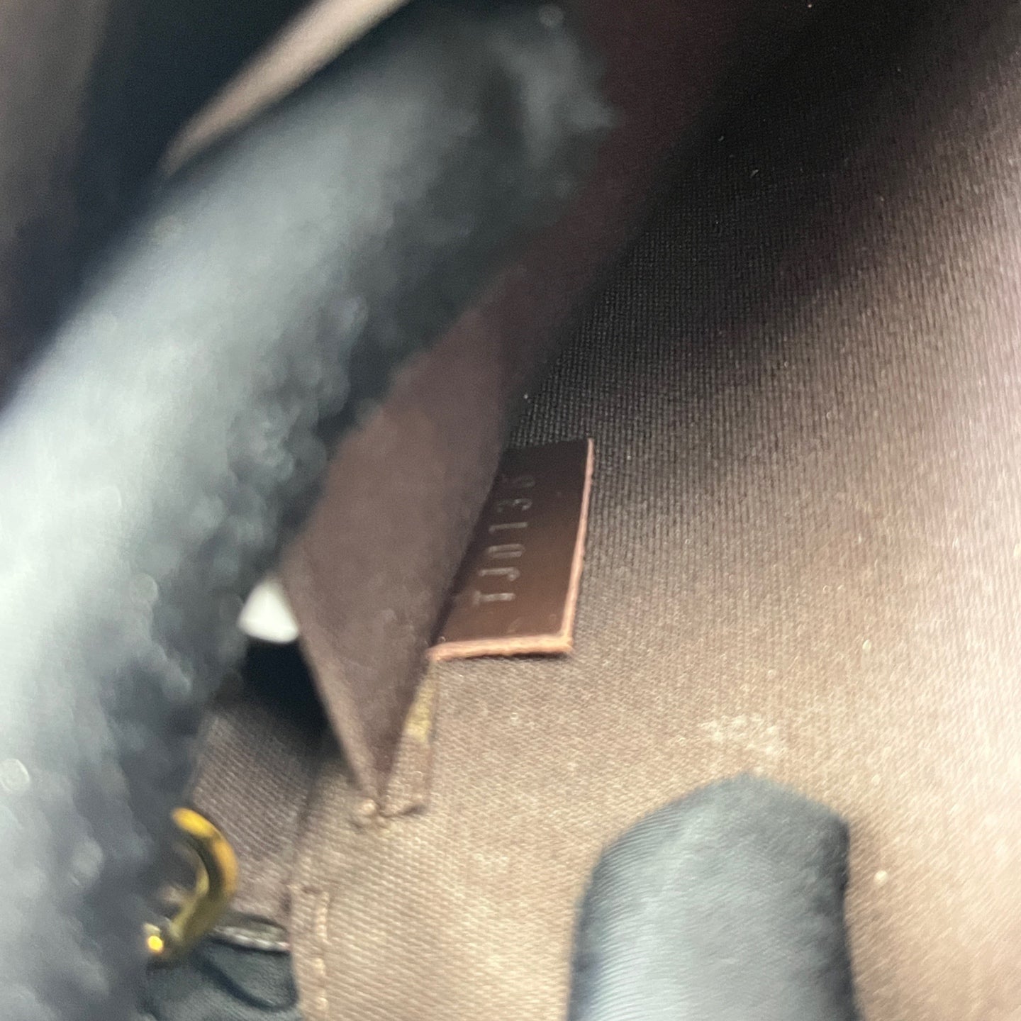 Louis Vuitton - Félicie Pochette - Monogram Vernis leather - Burgundy - (small)