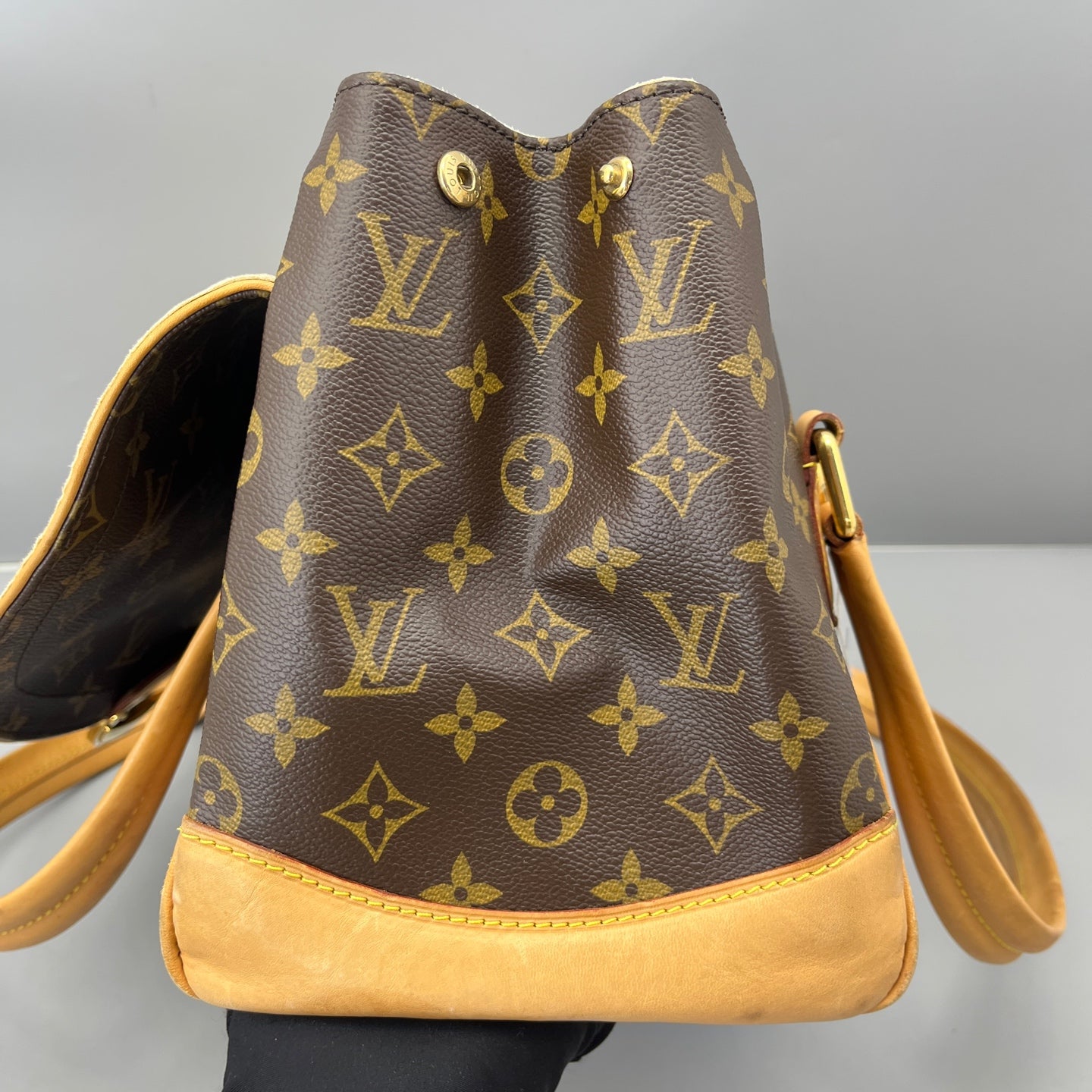 Louis Vuitton - Montaigne GM - Monogram coated canvas and Vachetta leather - Brown - (medium)