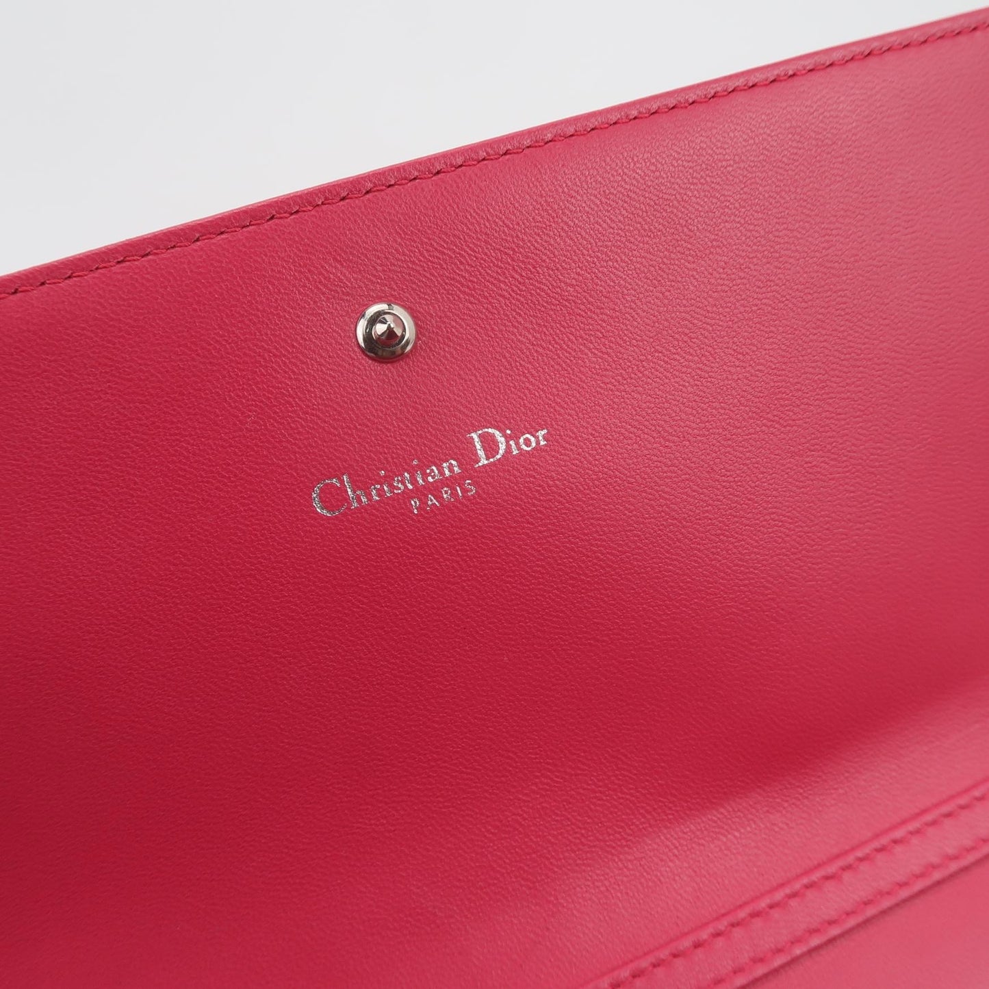 Dior - Diorama Wallet On Chain - Calfskin leather - Pink - (mini)