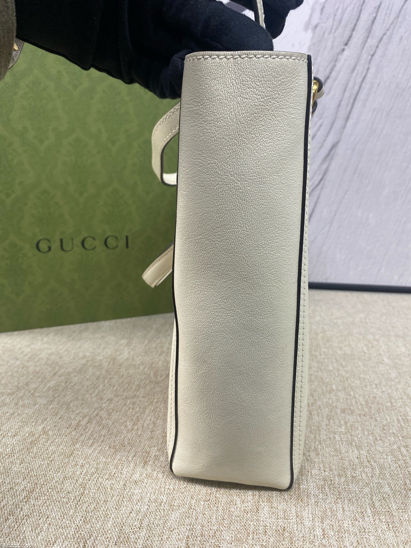 Gucci - Dahilia Small Tote - Leather - White - (Medium)