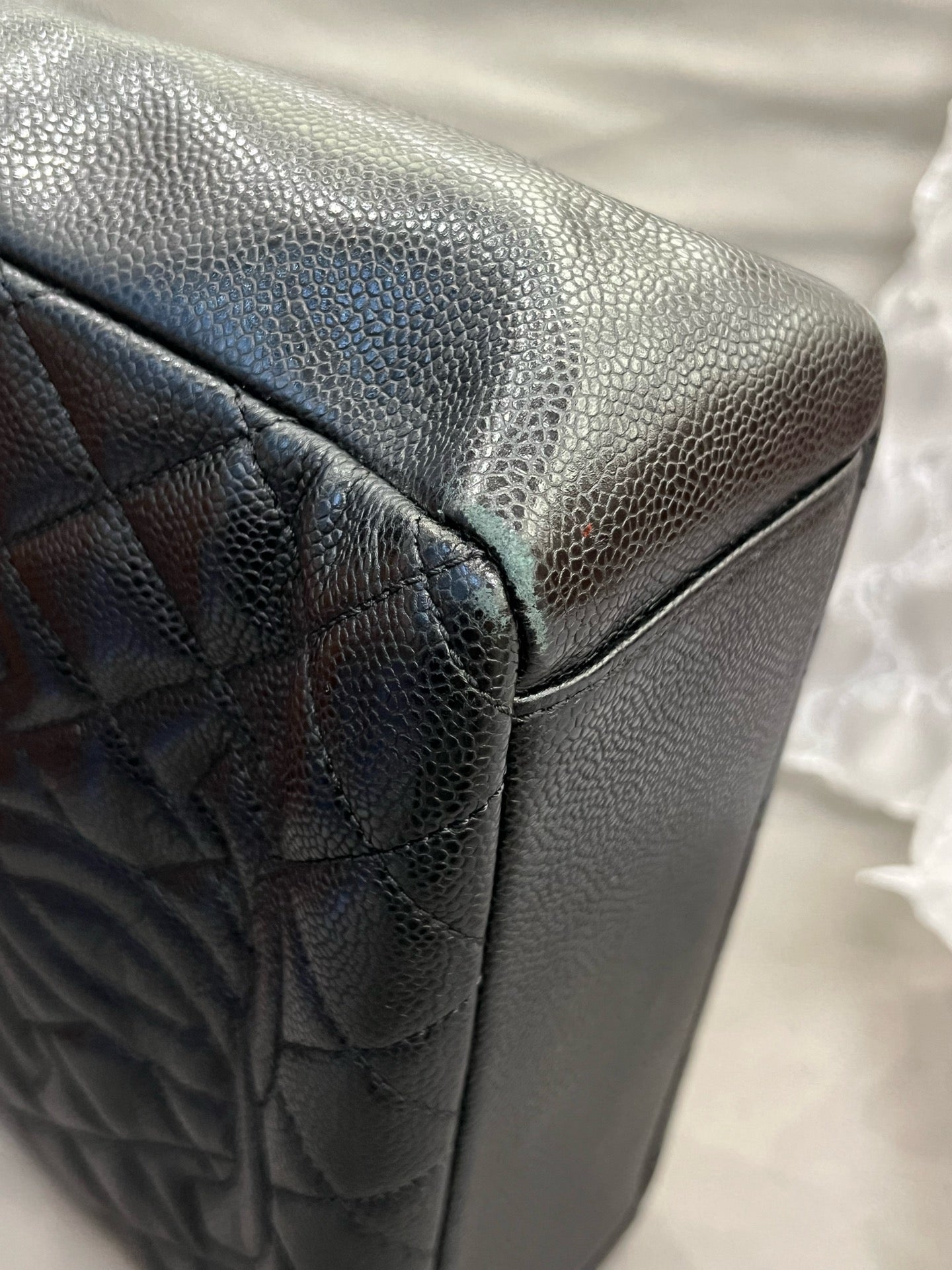 Chanel - PST Small (Petit Shopping Tote) - Caviar leather - Black - (Small)