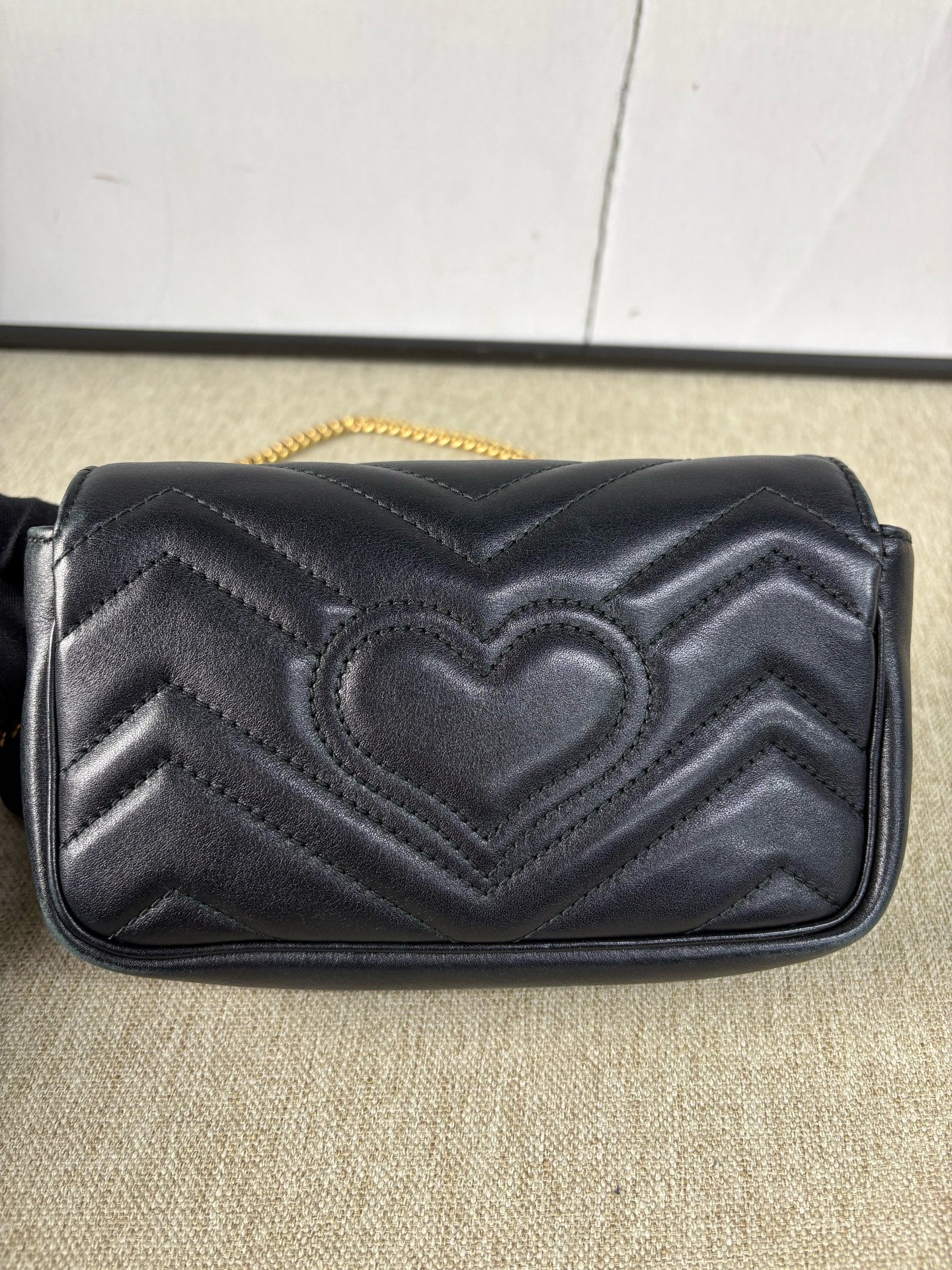 Gucci - Mini Marmont - Leather - Black - (mini)