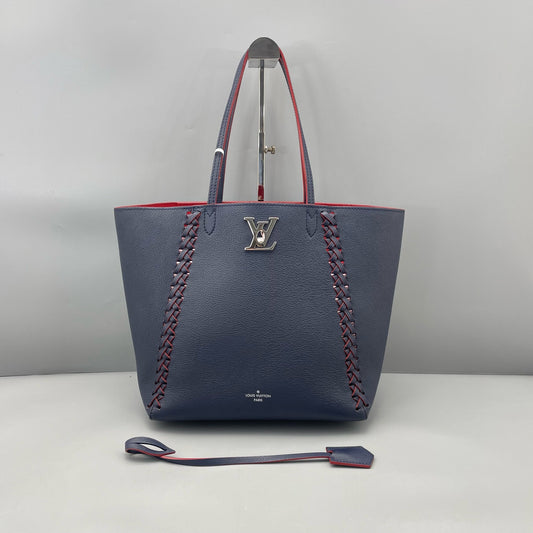 Louis Vuitton - Lockme Tote - Leather - Blue - (medium)