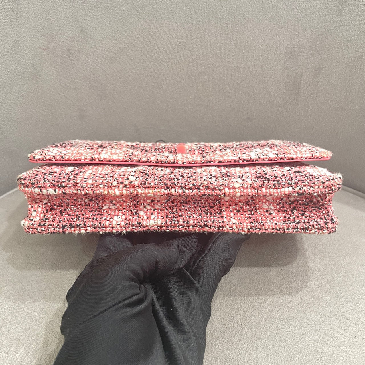 Chanel - 2.55 Reissue Wallet On Chain (WOC) - Tweed - Pink with Multicolour - (mini)
