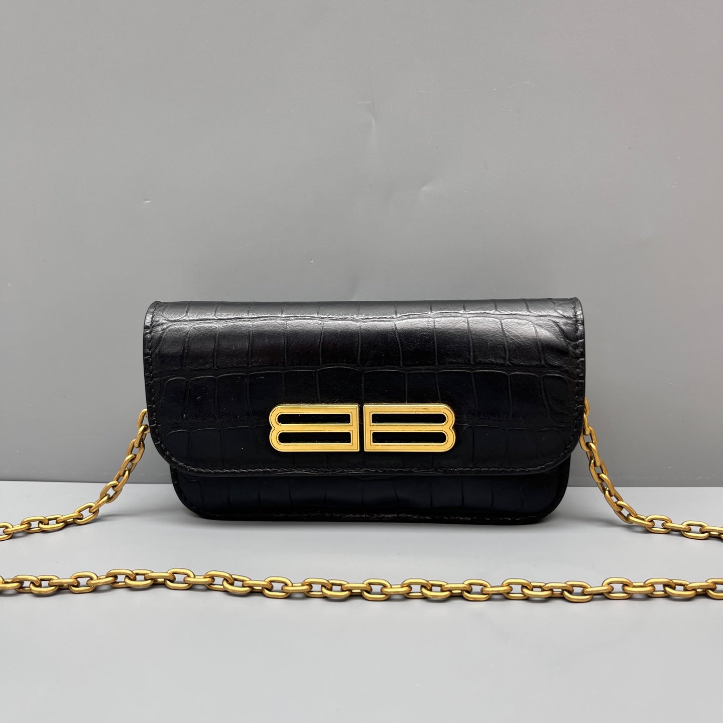Balenciaga - Gossip Chain Bag - Leather - Black - (mini)