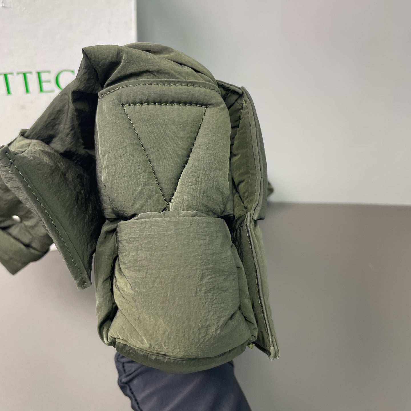Bottega Veneta - Padded Tech Cassette - Polyamide nylon - Dark Green - (medium)