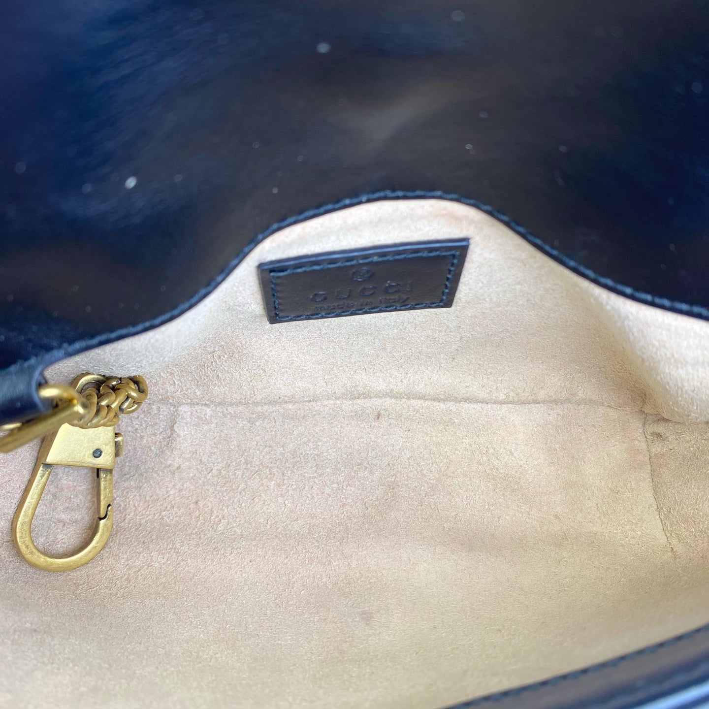 Gucci - Marmont Mini Shoulder Bag - Leather - Black - (mini)