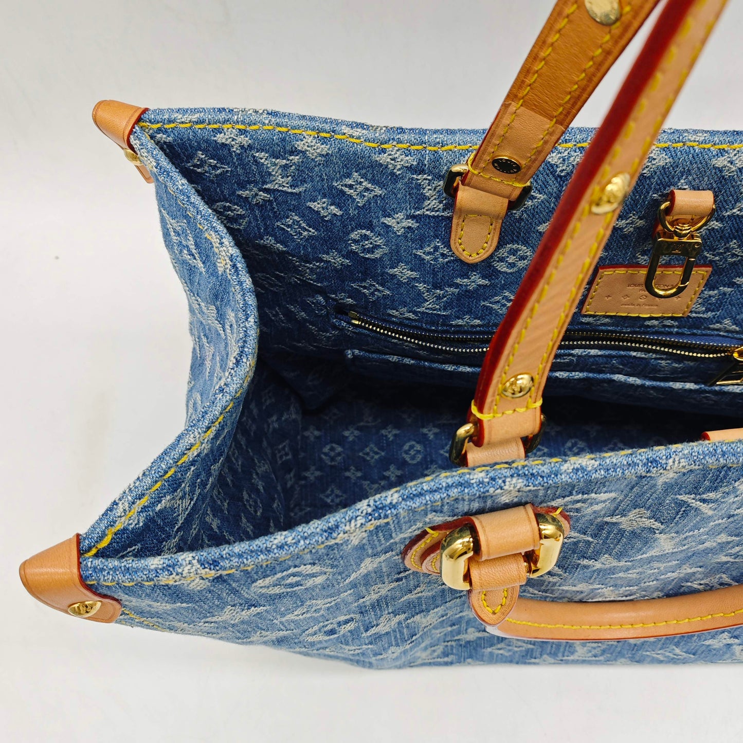 Louis Vuitton - OnTheGo - Denim - Jeans - Blue - (Large)