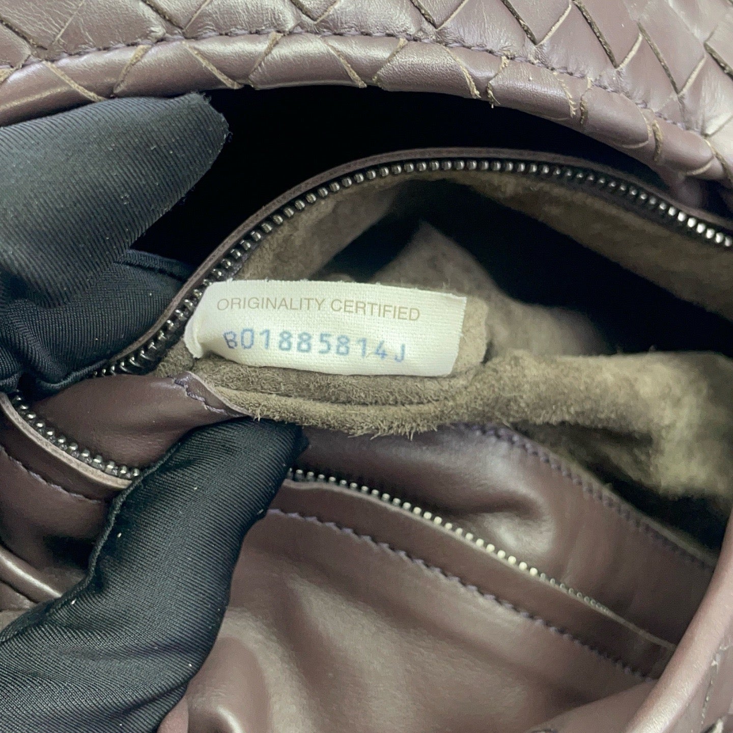 Bottega Veneta - Hobo Bag - Lambskin leather - Dark Brown - (Large)