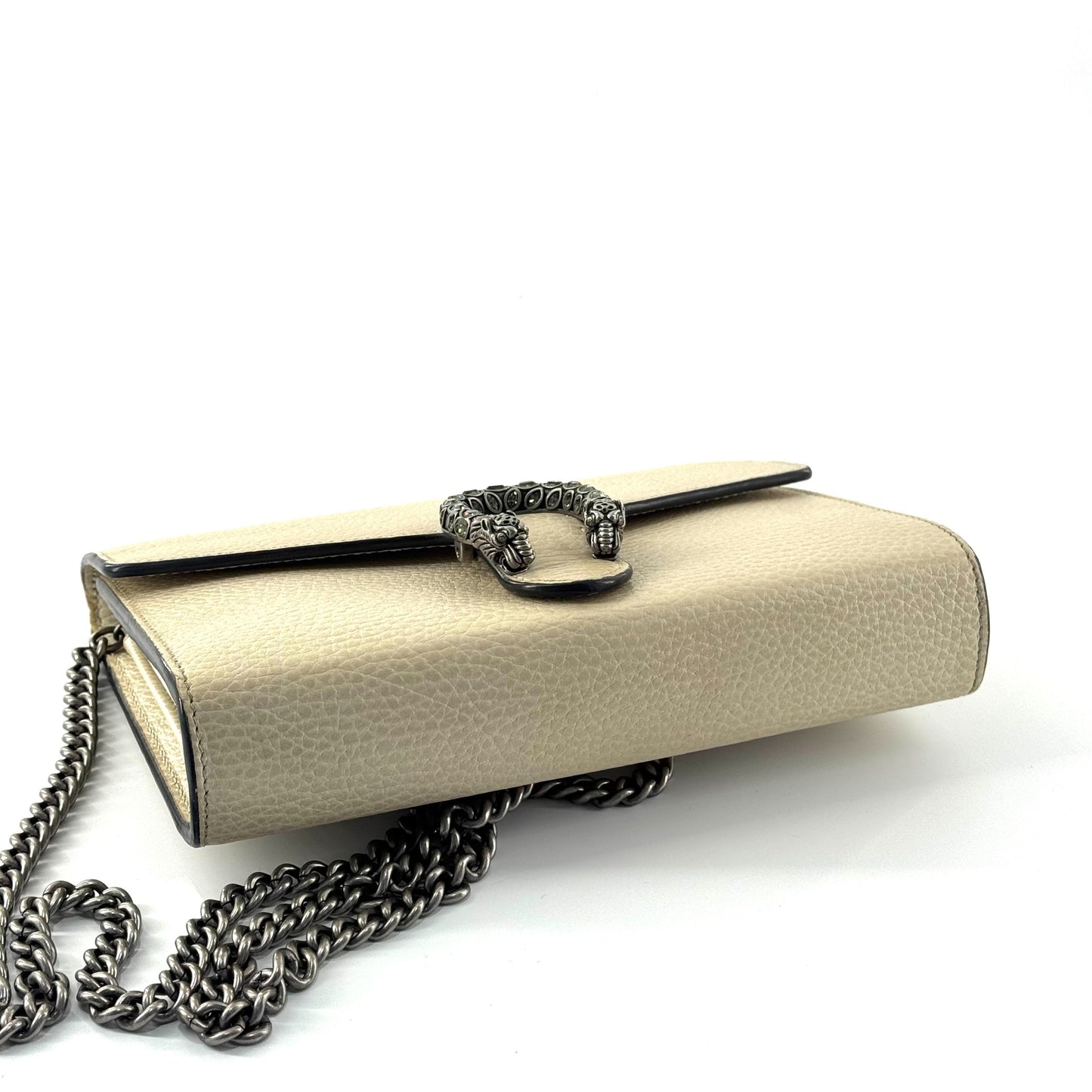 Gucci - Dionysus Wallet on Chain (WOC) - Leather - White - (mini)