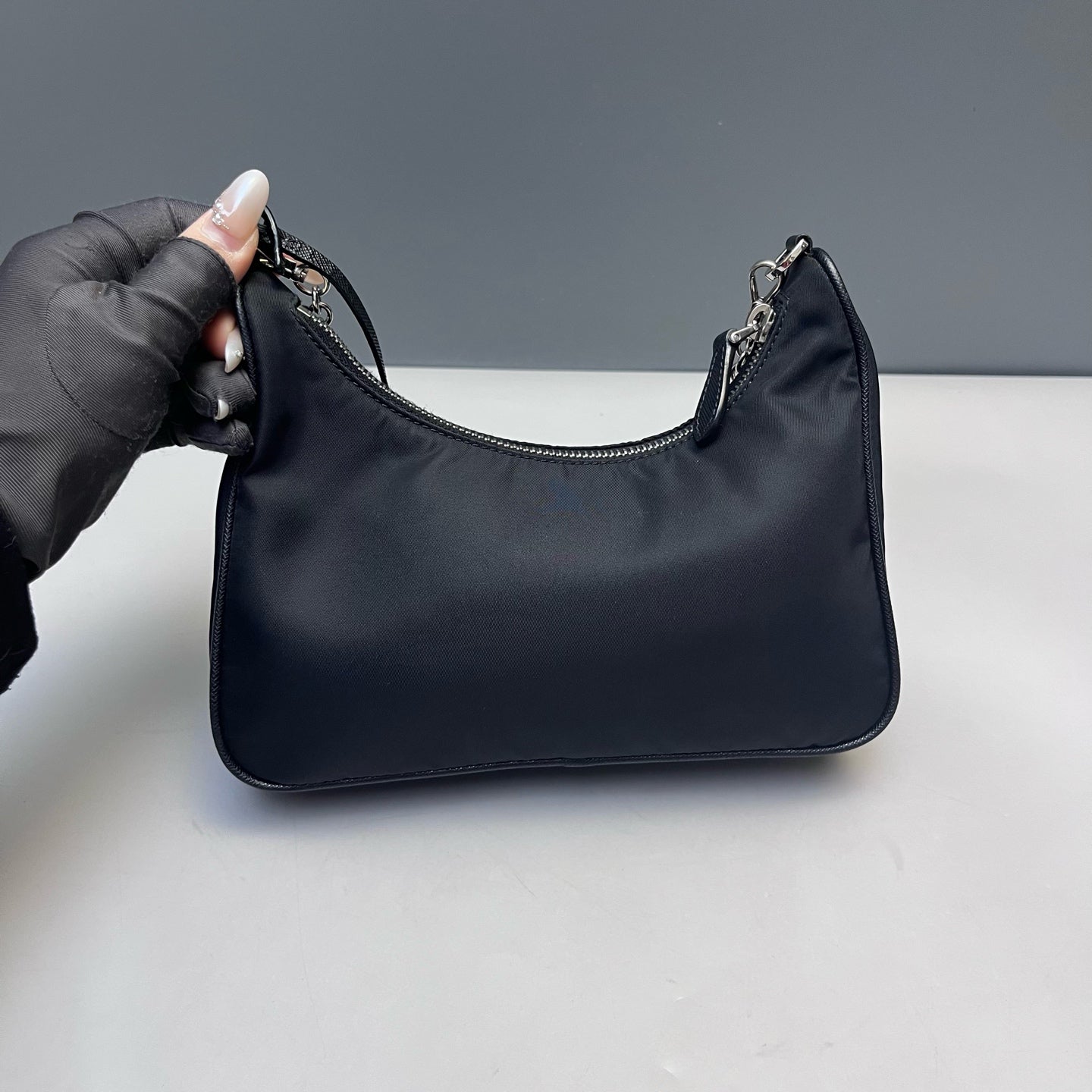 Prada - Re-Edition 2005 Shoulder Bag - Synthetic - Black - (mini)