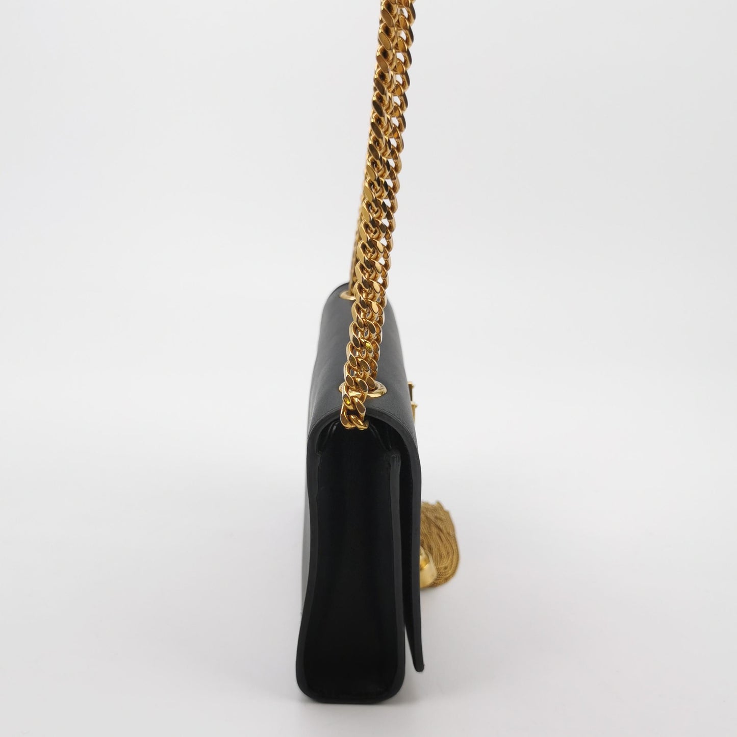 Saint Laurent - Monogram Kate Tassel Bag - Leather - Black - (Mini)
