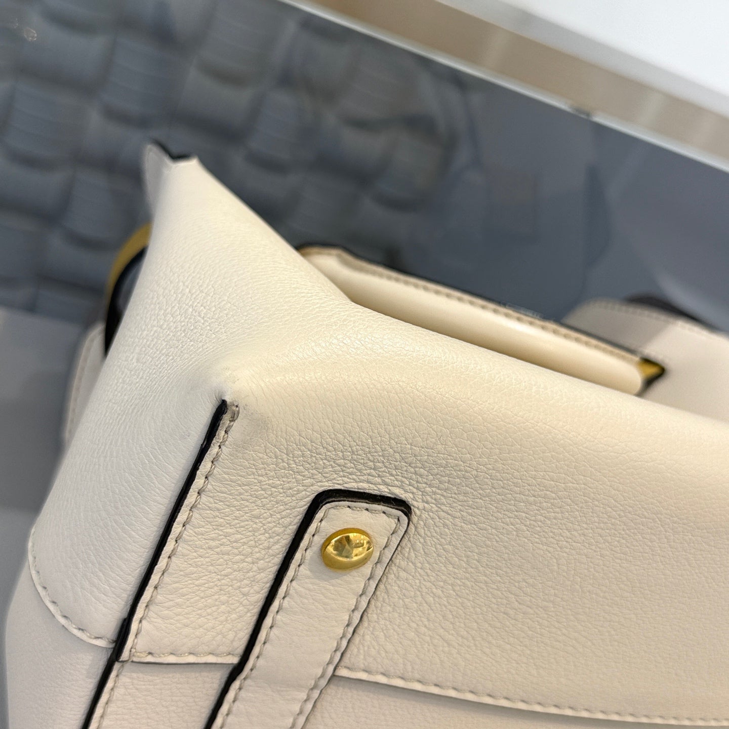 Burberry - The Belt Bag - Leather - Beige - (medium)
