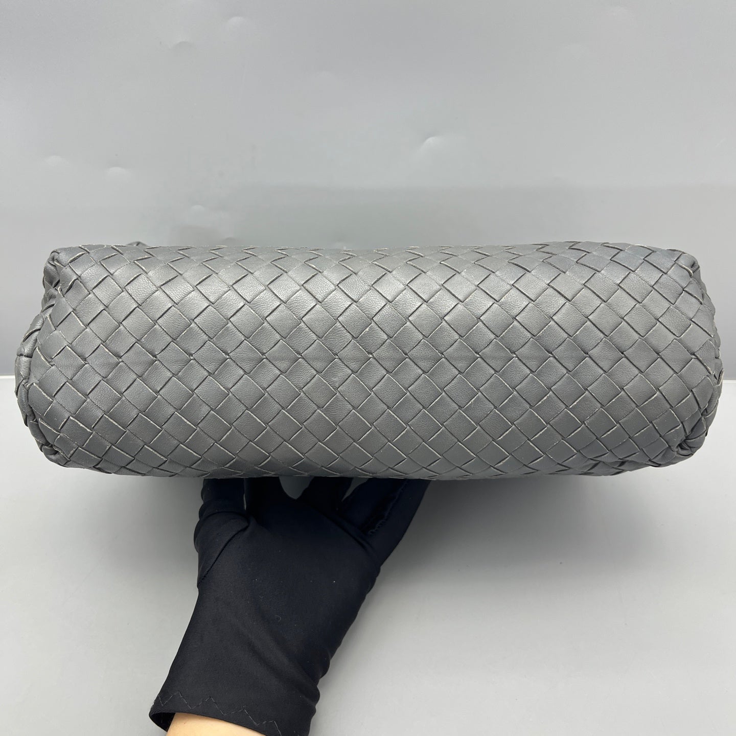 Bottega Veneta - Olympia - Leather - Grey - (medium)