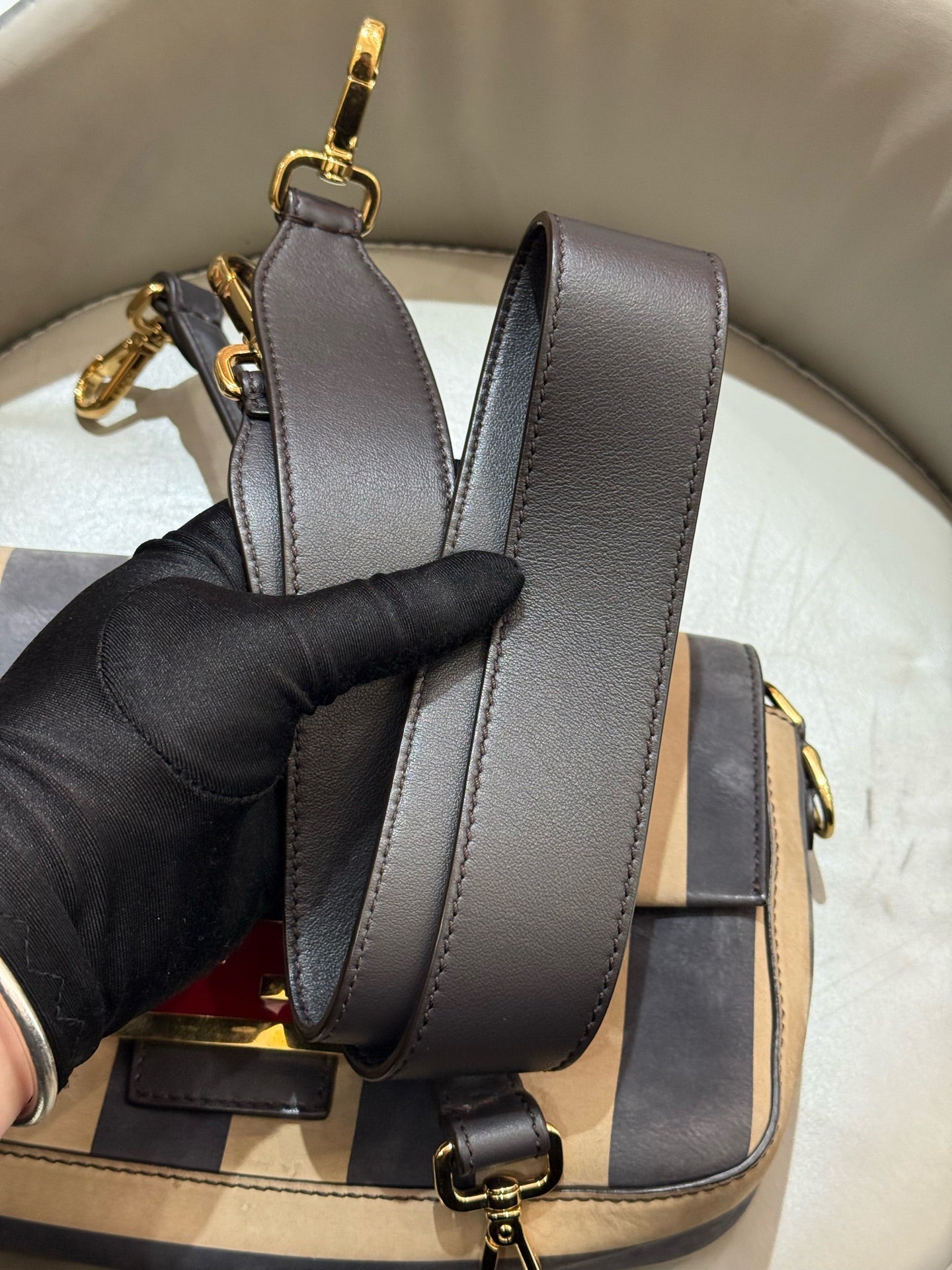 Fendi - Baguette - Suede leather - Multicolour - (Medium)