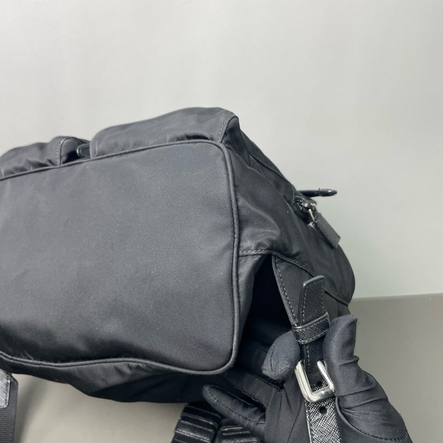 Prada - Tessuto Nylon Backpack - Polyamide - Black - (medium)