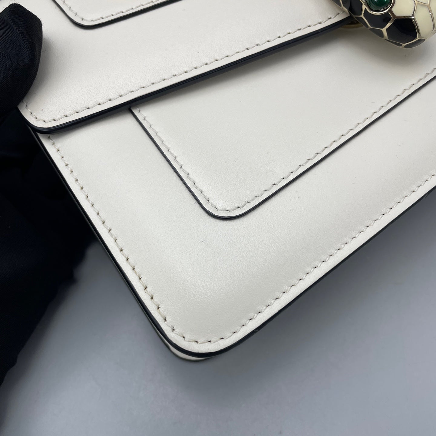Bvlgari - Serpenti Forever - Leather - White - (small)