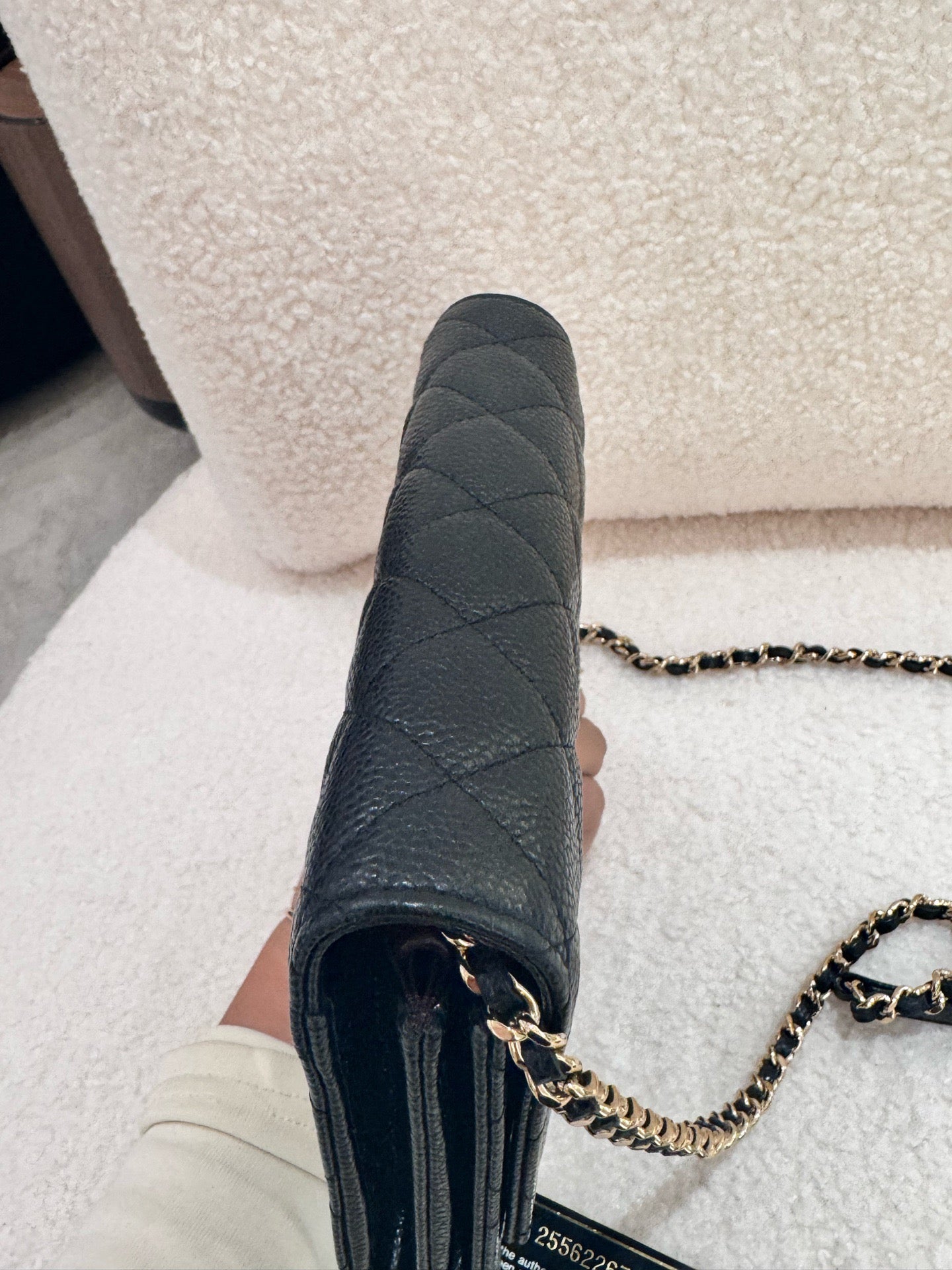 Chanel - Wallet on Chain (WOC) - Caviar leather - Black - (mini)