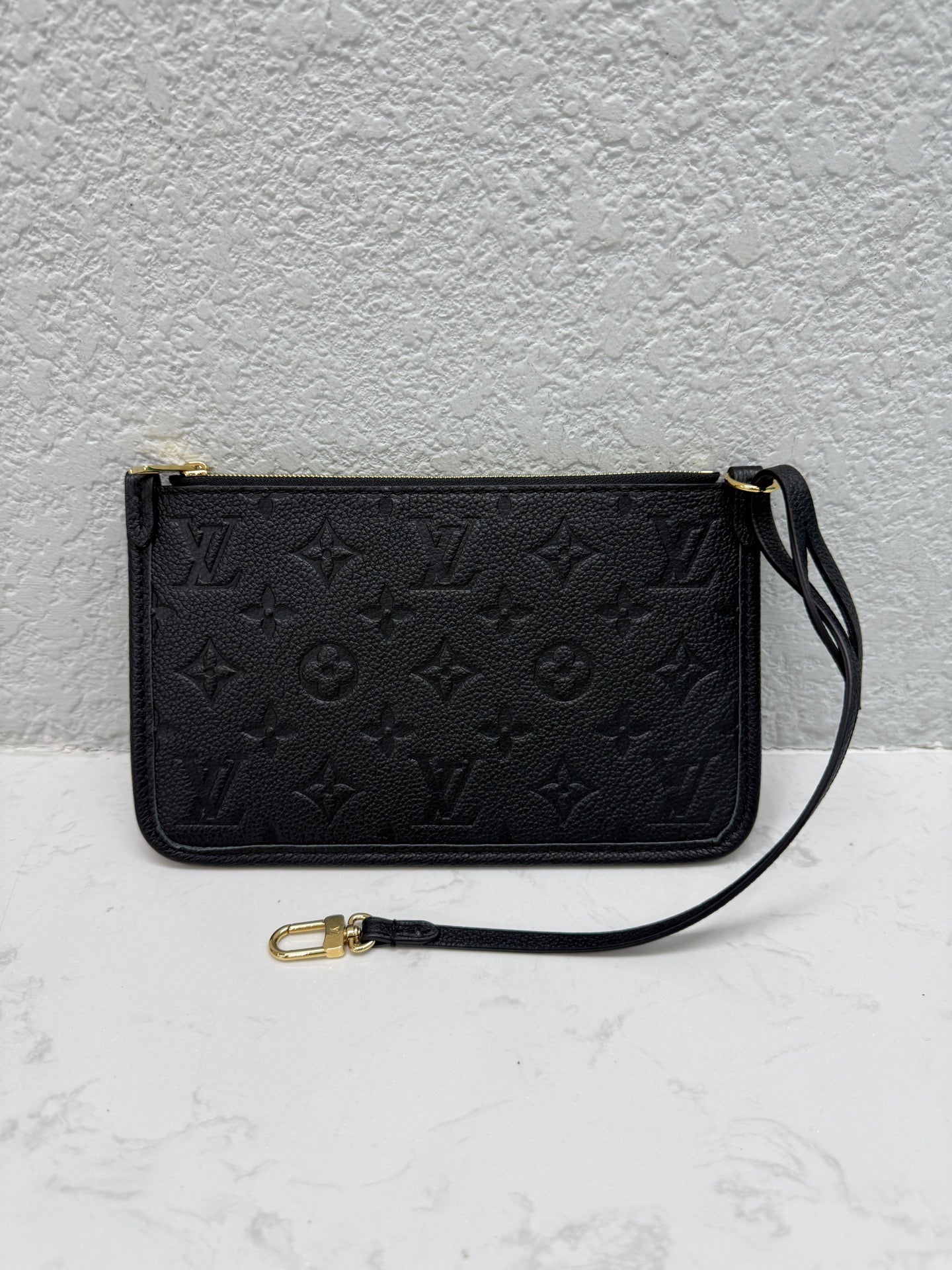 Louis Vuitton - Pochette - Monogram Empreinte leather - Black - (mini)