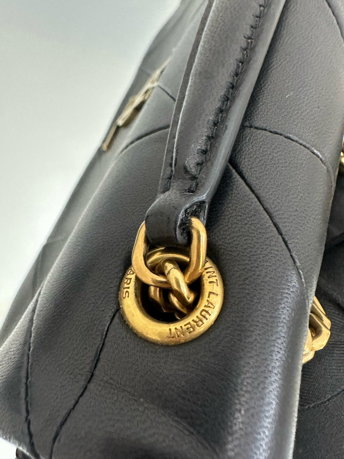 Saint Laurent - Jamie Medium - Leather - Black - (medium)
