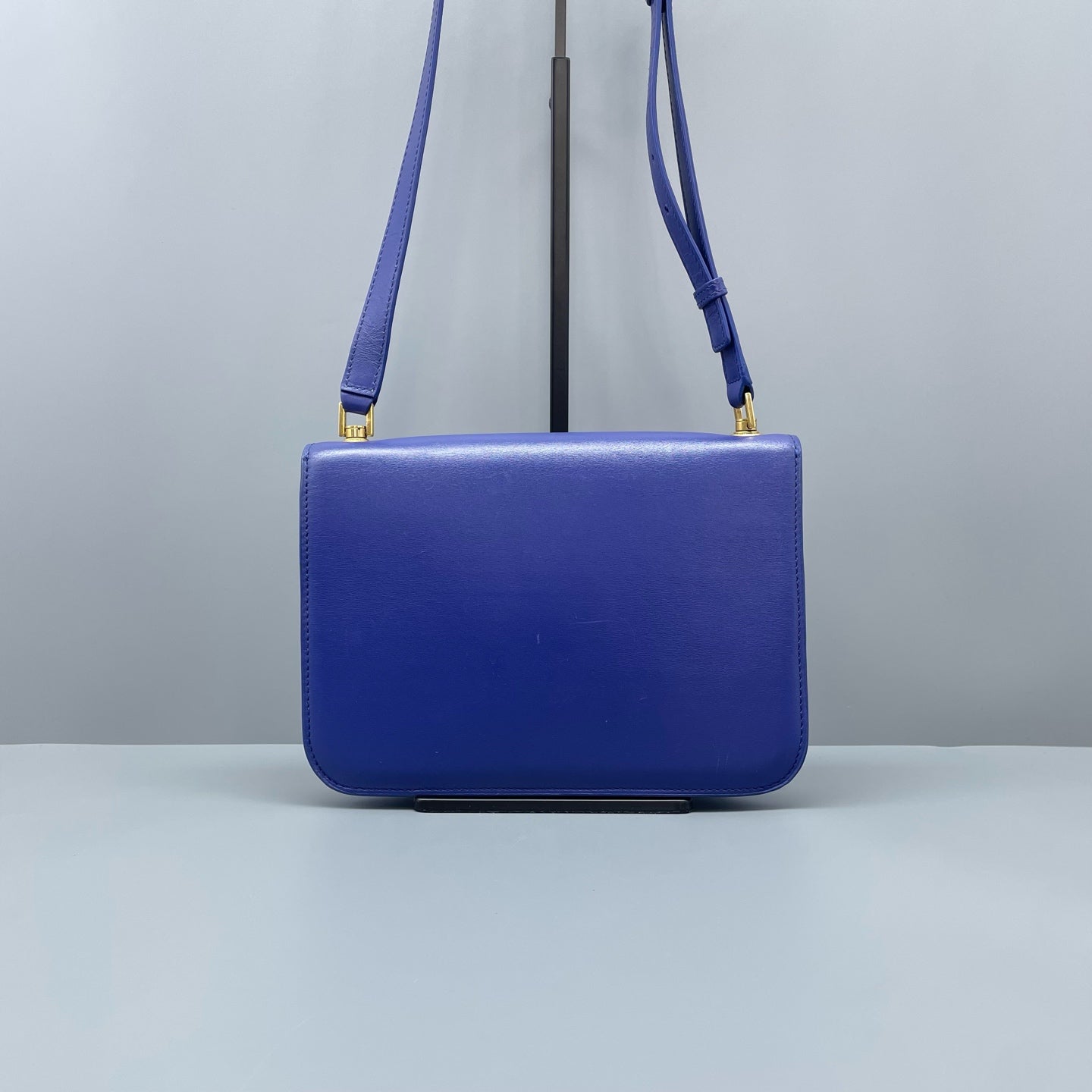 Saint Laurent - Carra Box - Leather - Blue - (small)