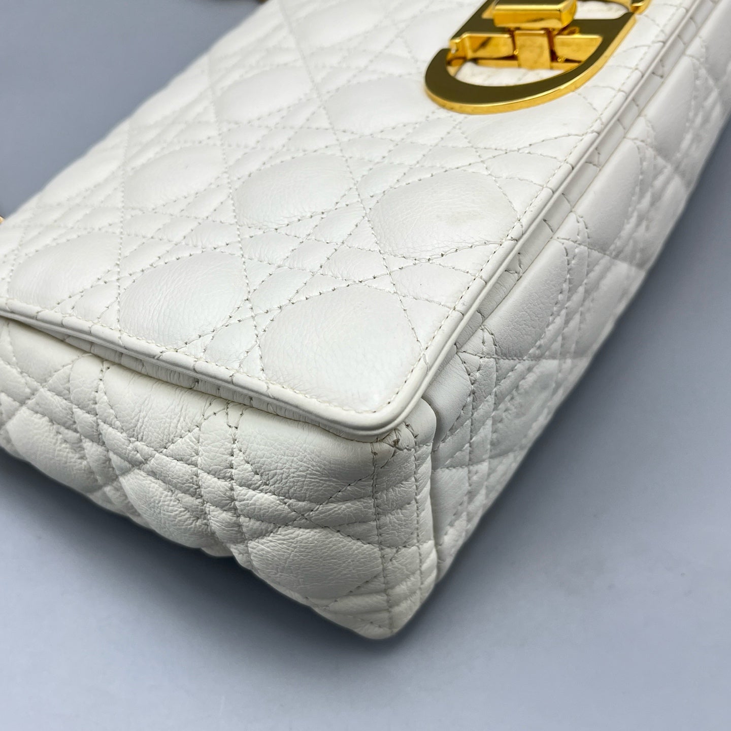 Dior - Caro - Leather - White - (large)