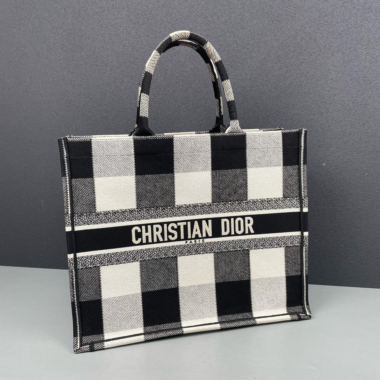 Dior - Book Tote Small M1265ZRUY_M041 - Cloth - Multicolour - (small)