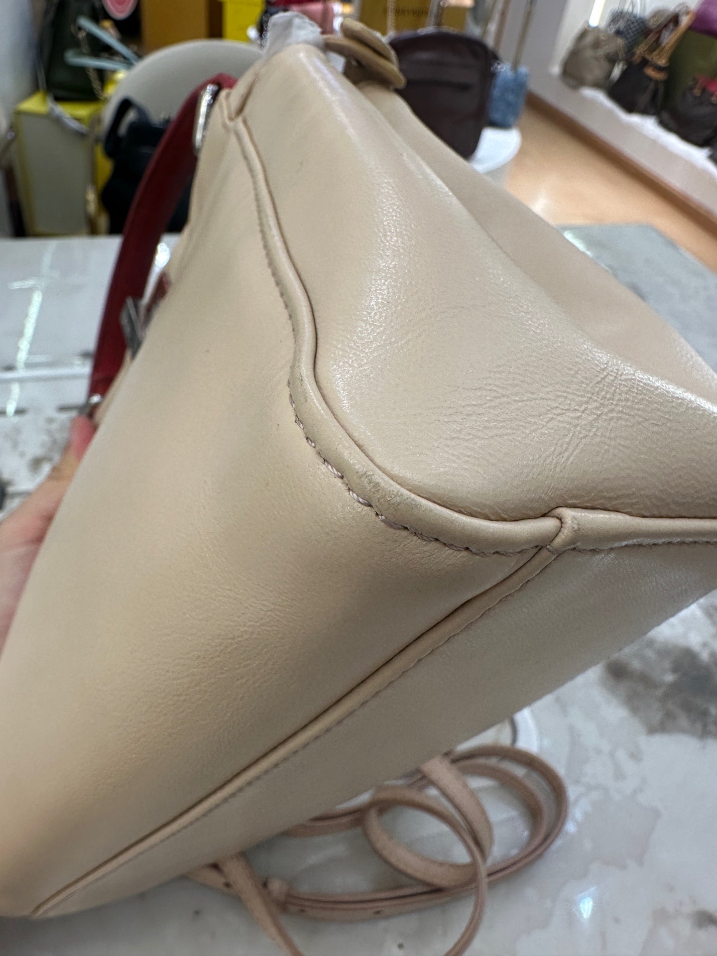 Fendi - Peekaboo - Lambskin leather - Beige - (Mini)