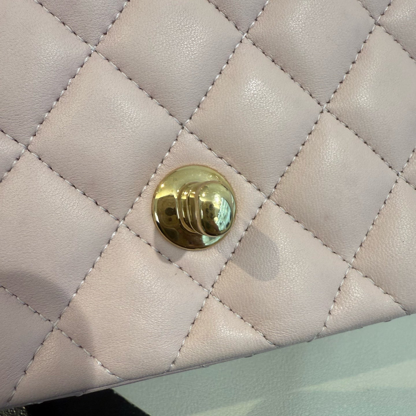 Chanel - Square Mini Flap Bag - Lambskin leather - Pink - (mini)