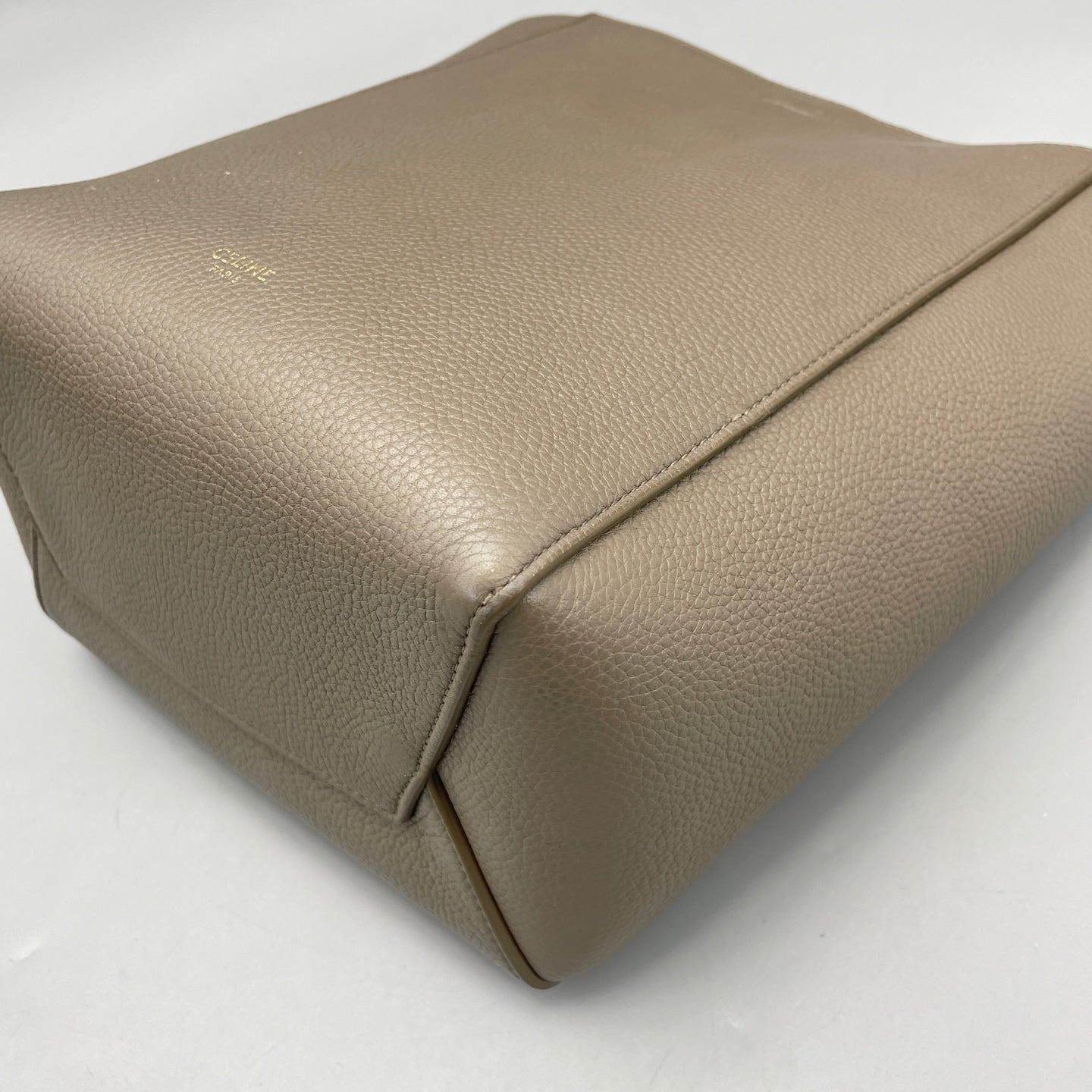 Celine - Small Bucket Bag - Leather - Grey - (small)