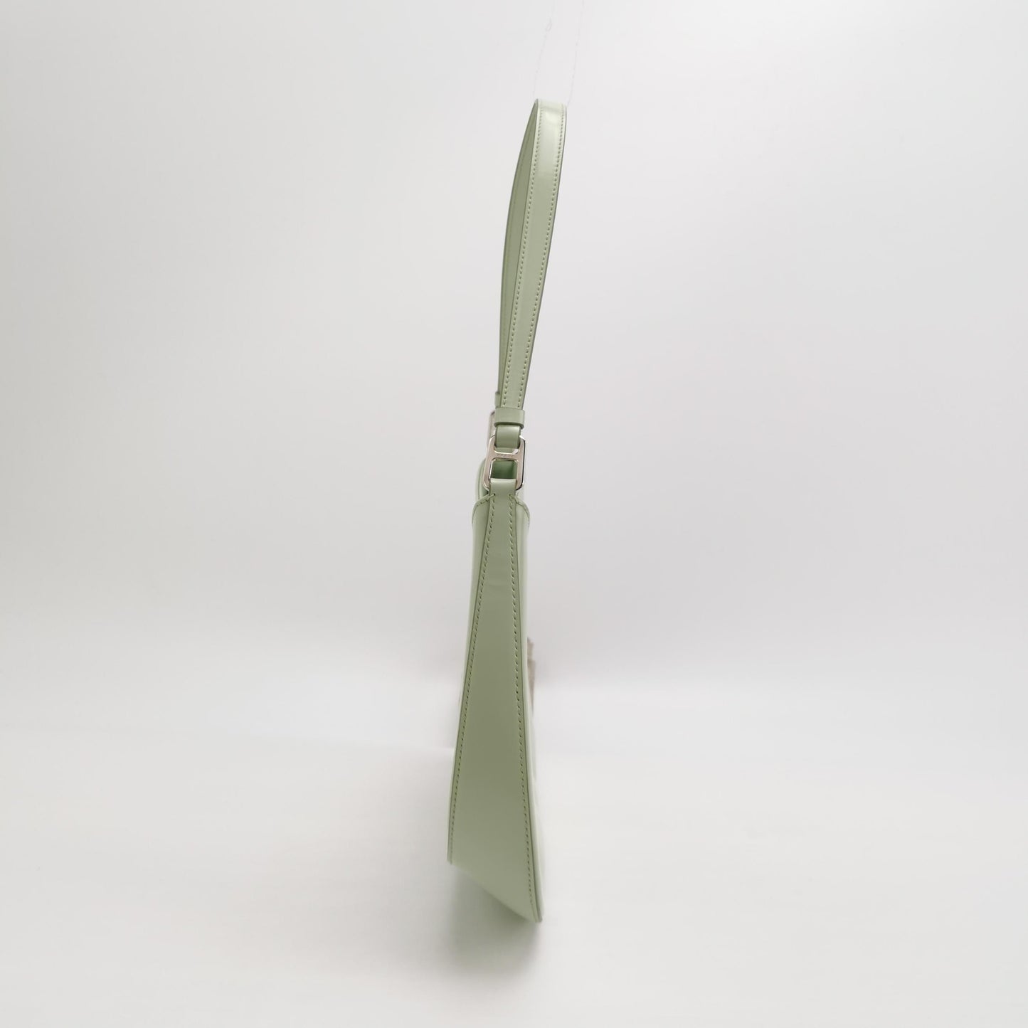 Prada - Cleo Shoulder Bag - Cowhide leather - Mint Green with Silver-Tone Hardware - (small)