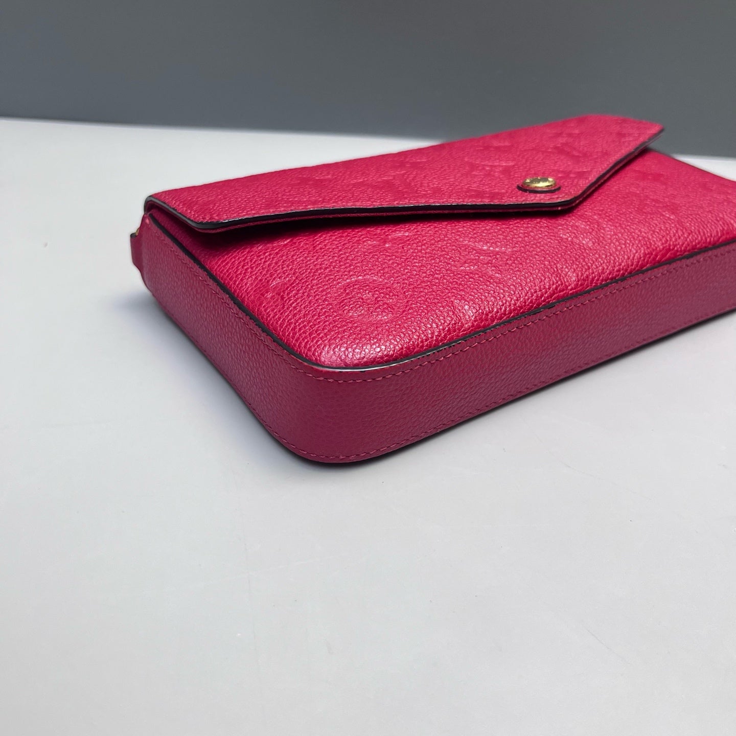 Louis Vuitton - Félicie Pochette - Monogram Empreinte leather - Red - (mini)