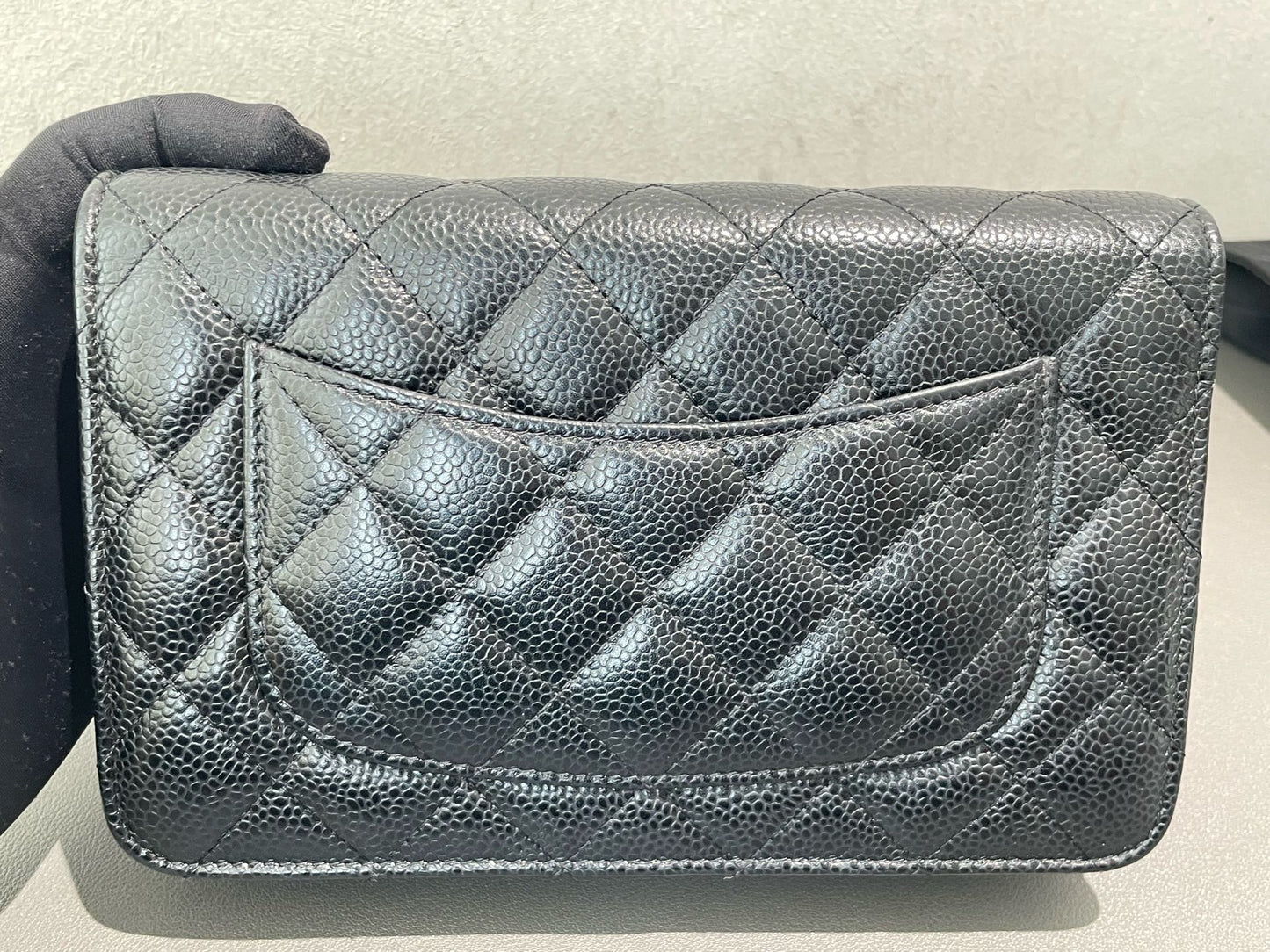 Chanel - Wallet on Chain (WOC) - Caviar leather - Black - (Mini)