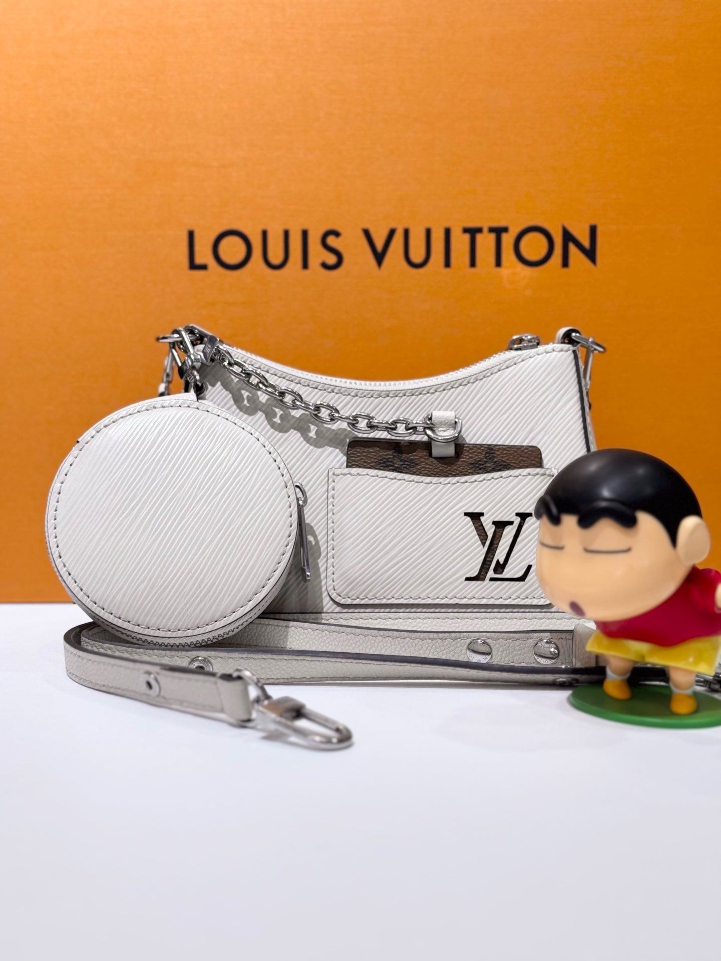 Louis Vuitton - Marellini - Epi leather with Monogram canvas accent - Beige - (mini)