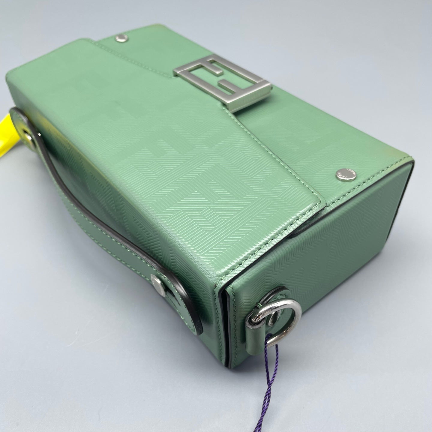 Fendi - Box Bag - Leather - Green - (mini)